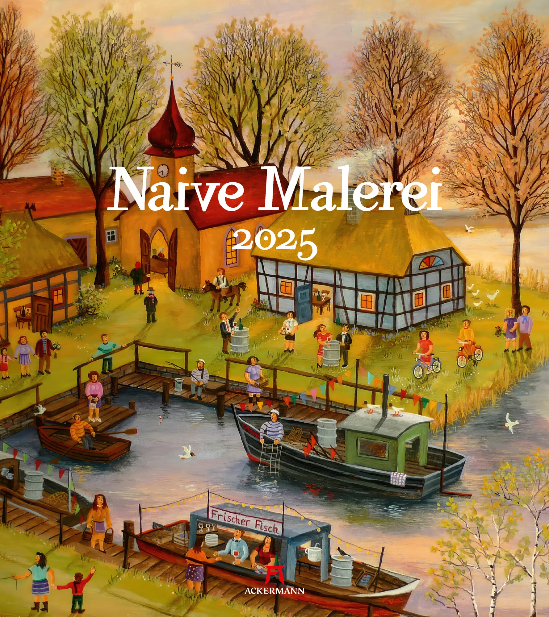 Ackermann Kalender Naive Malerei 2025 - Titelblatt