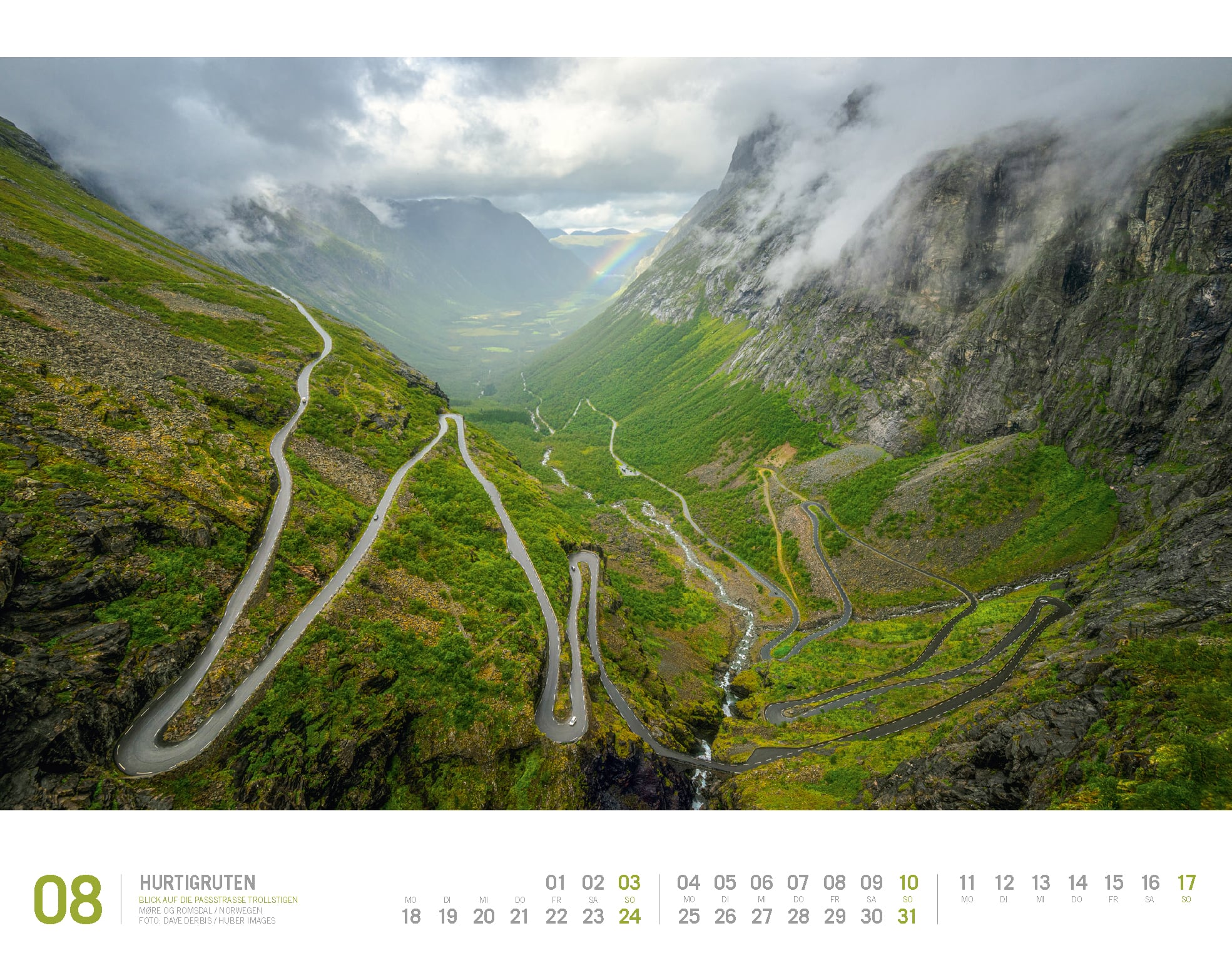 Ackermann Calendar Hurtigruten 2025 - Inside View 08