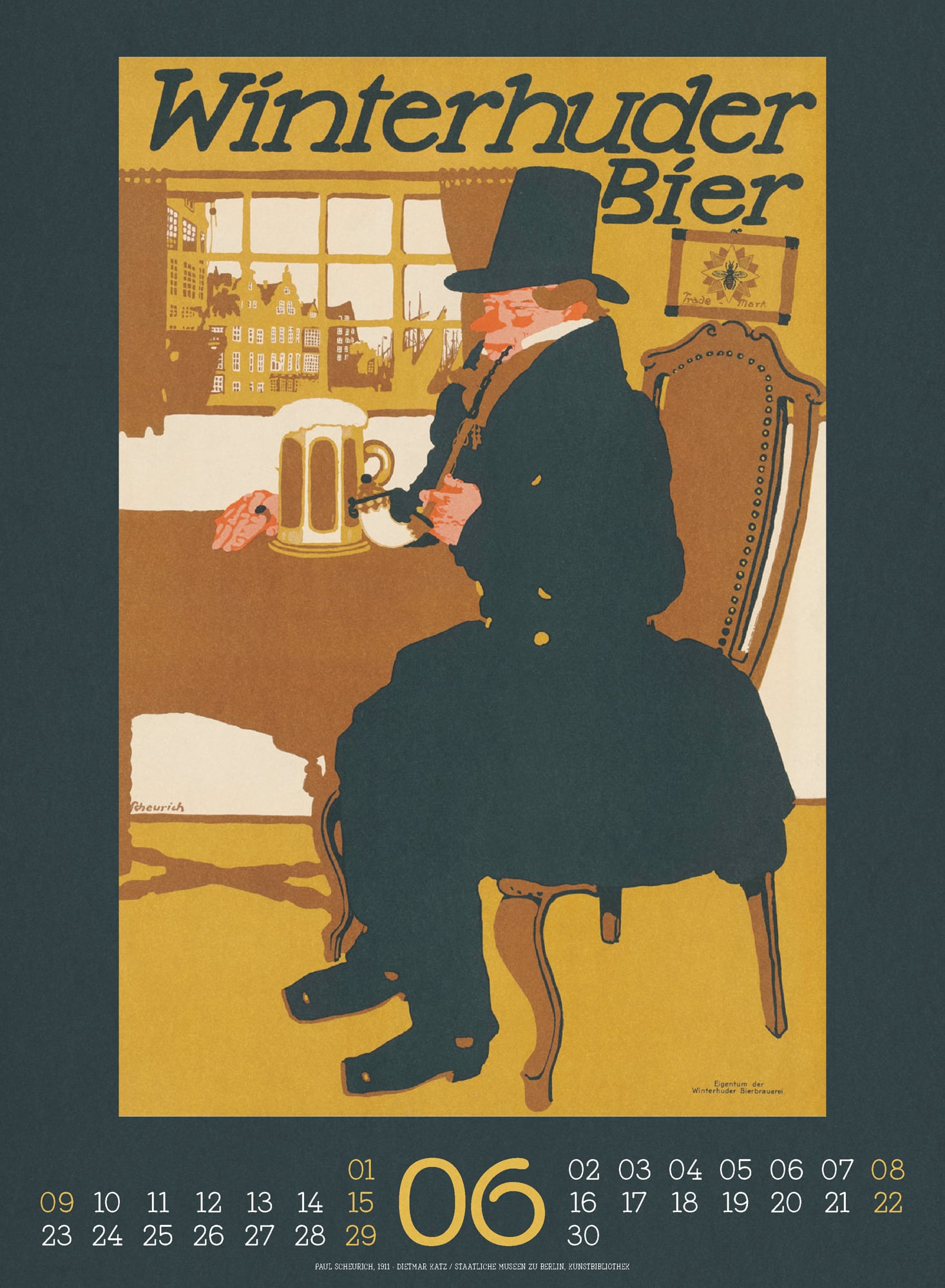 Ackermann Calendar Beer Posters 2025 - Inside View 06