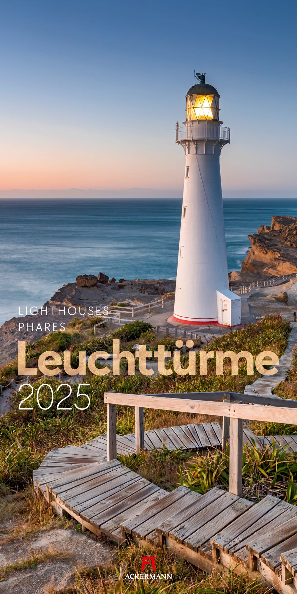 Ackermann Calendar Lighthouses 2025 - Cover Page
