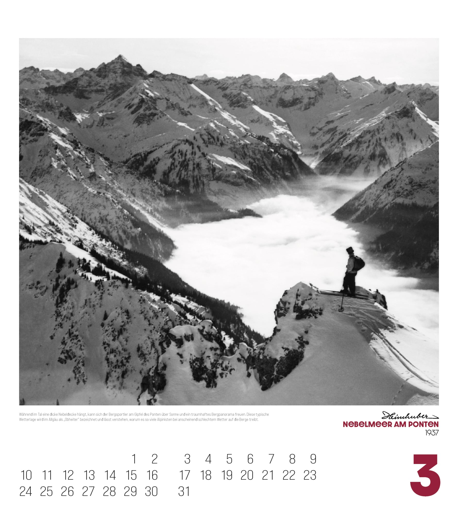 Ackermann Calendar Alpine Stories 2025 - Inside View 03