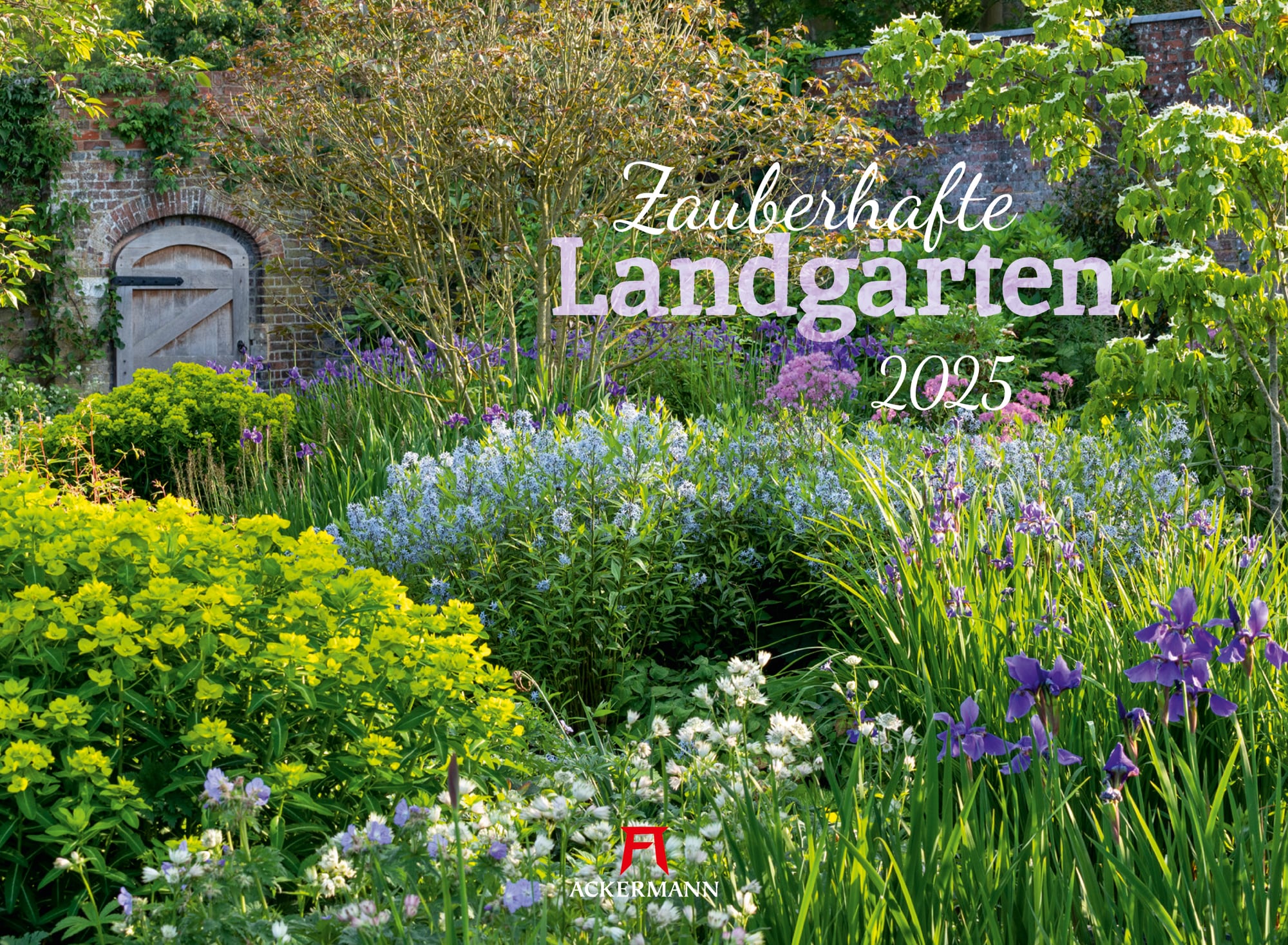 Ackermann Calendar Cottage Gardens 2025 - Cover Page