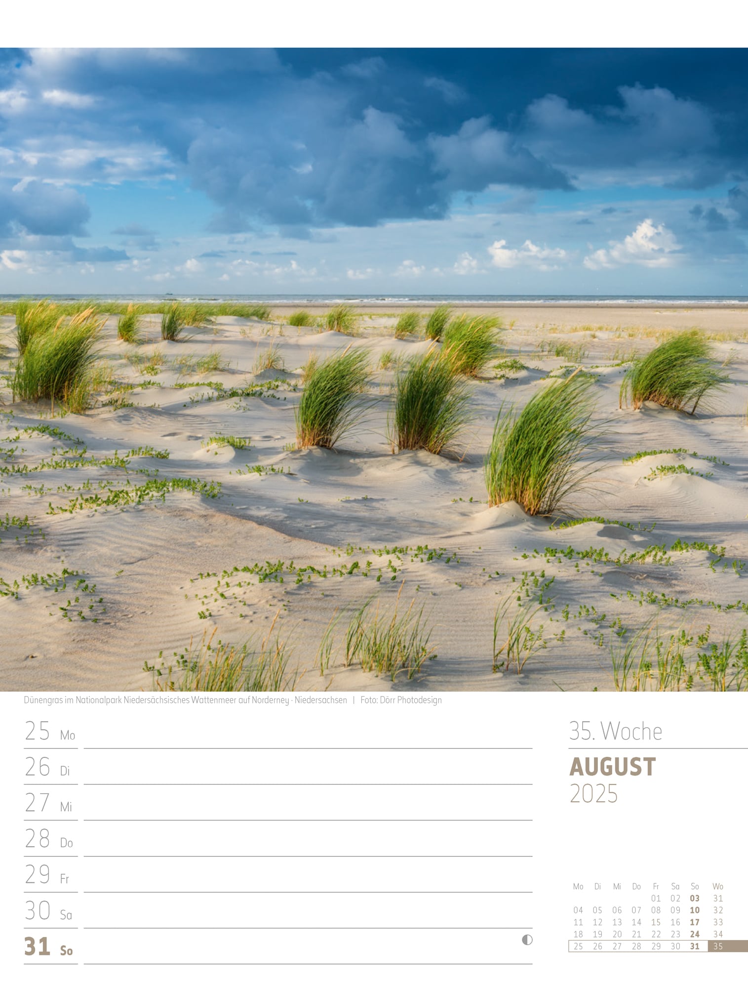 Ackermann Calendar Discover Germany 2025 - Weekly Planner - Inside View 38