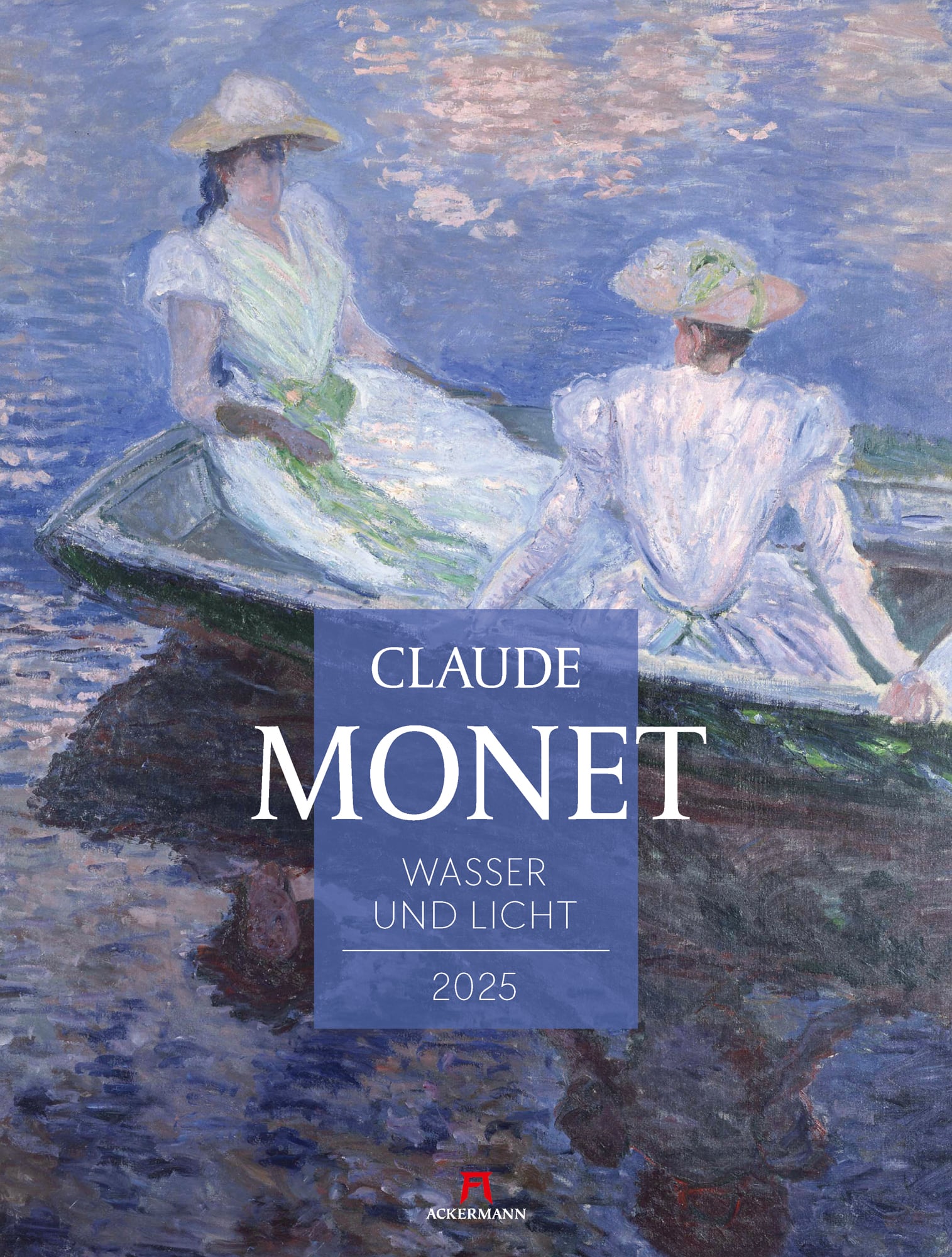 Ackermann Kalender Claude Monet 2025 - Titelblatt