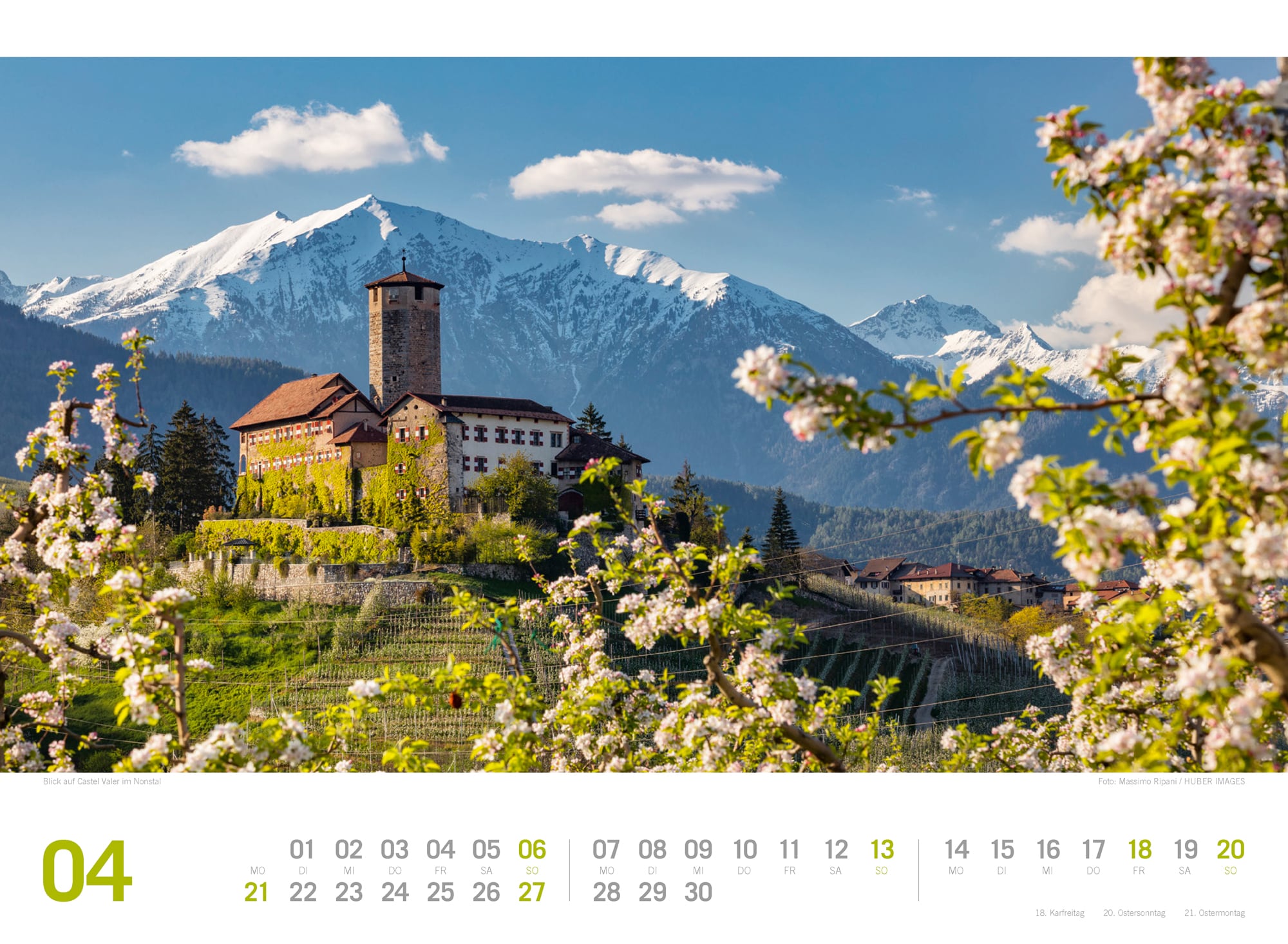 Ackermann Calendar South Tyrol 2025 - Inside View 04