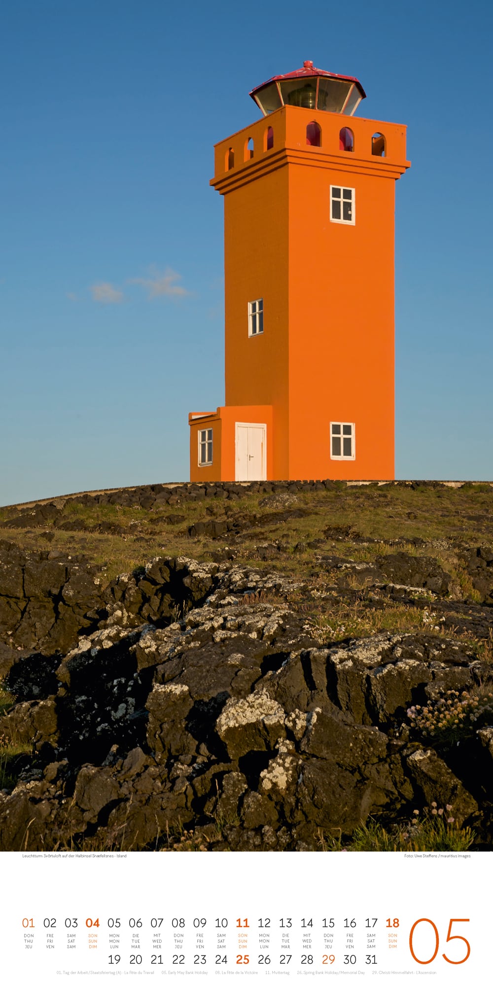 Ackermann Calendar Lighthouses 2025 - Inside View 05