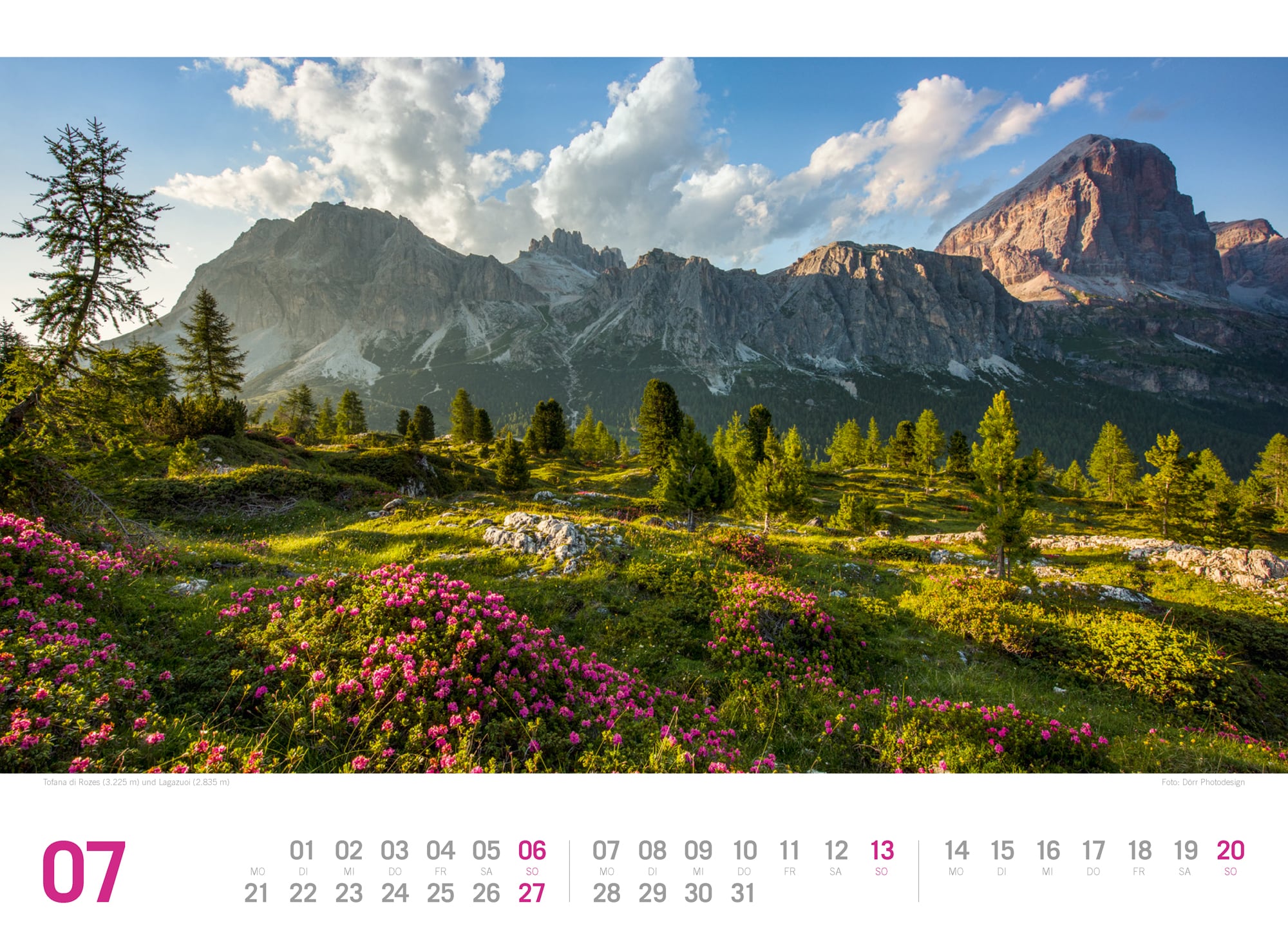 Ackermann Calendar South Tyrol 2025 - Inside View 07