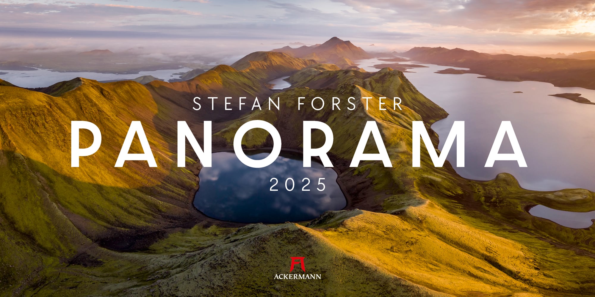 Ackermann Calendar Panoramic Views - Stefan Forster 2025 - Cover Page