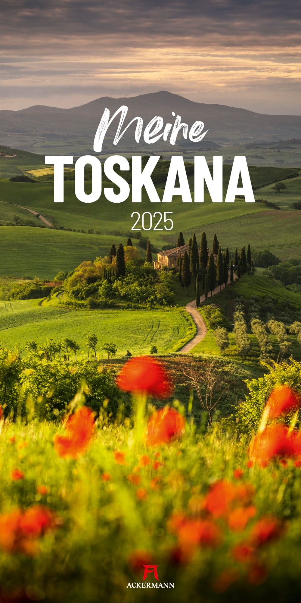 Ackermann Kalender Meine Toskana 2025 - Titelblatt