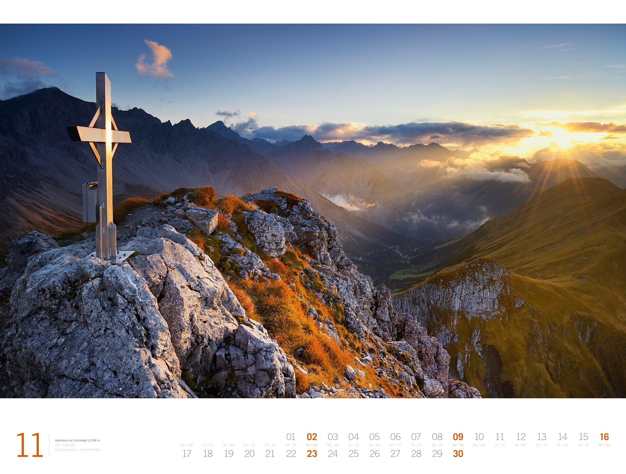 Ackermann Calendar Alps - Gallery 2025 - Inside View 11
