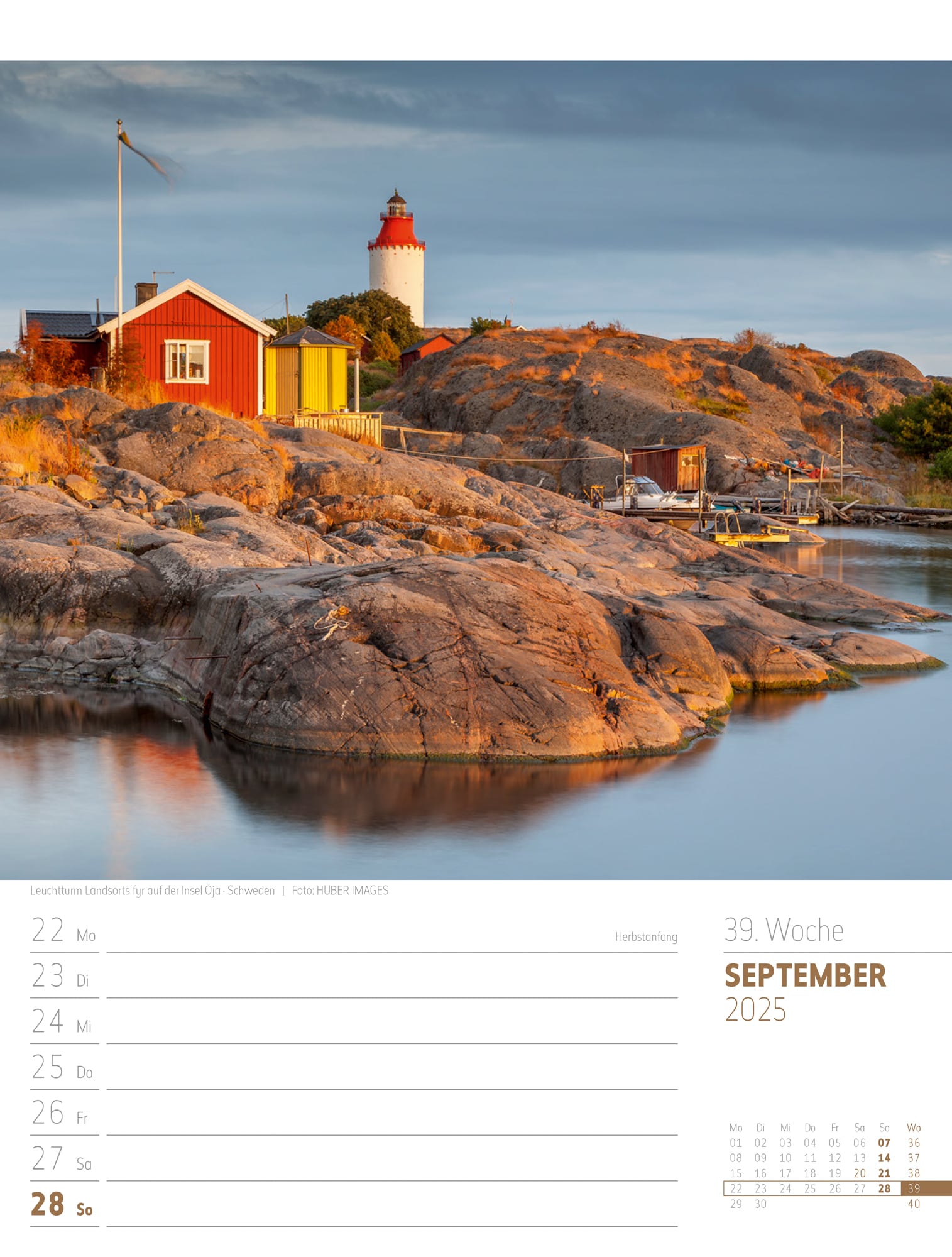 Ackermann Calendar Scandinavia 2025 - Weekly Planner - Inside View 42