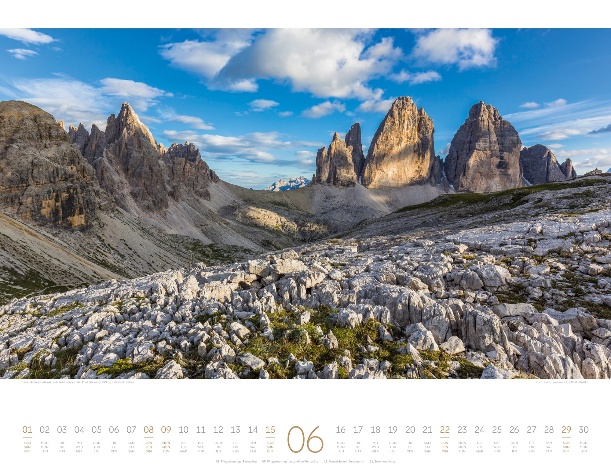 Ackermann Kalender Naturparadies Alpen 2025 - Innenansicht 06