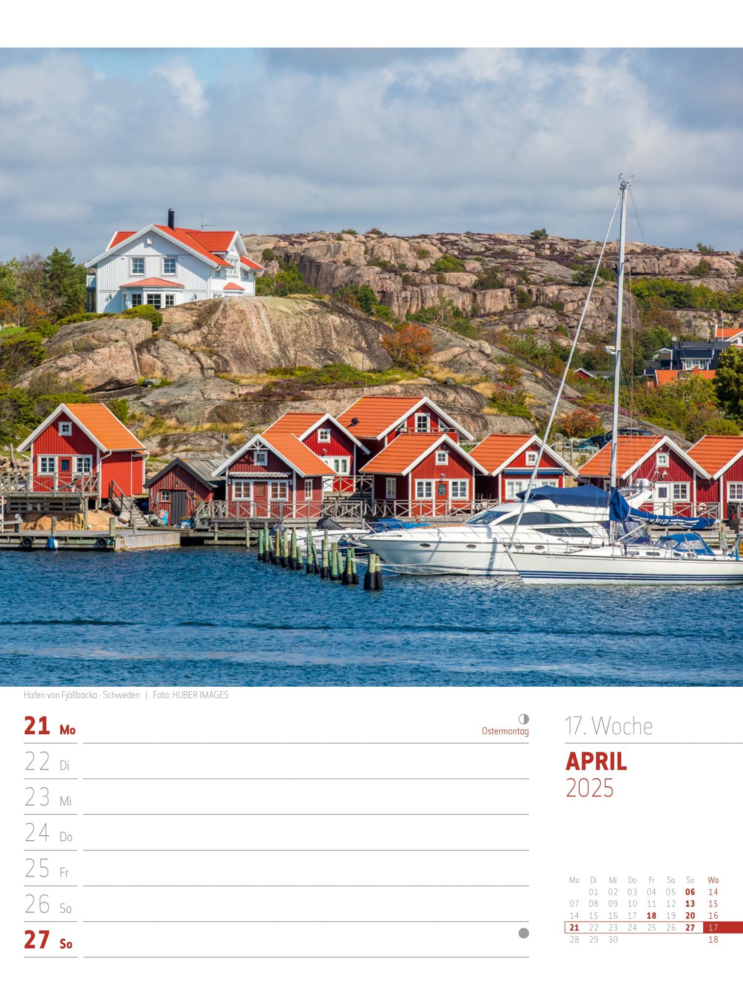 Ackermann Calendar Scandinavia 2025 - Weekly Planner - Inside View 20