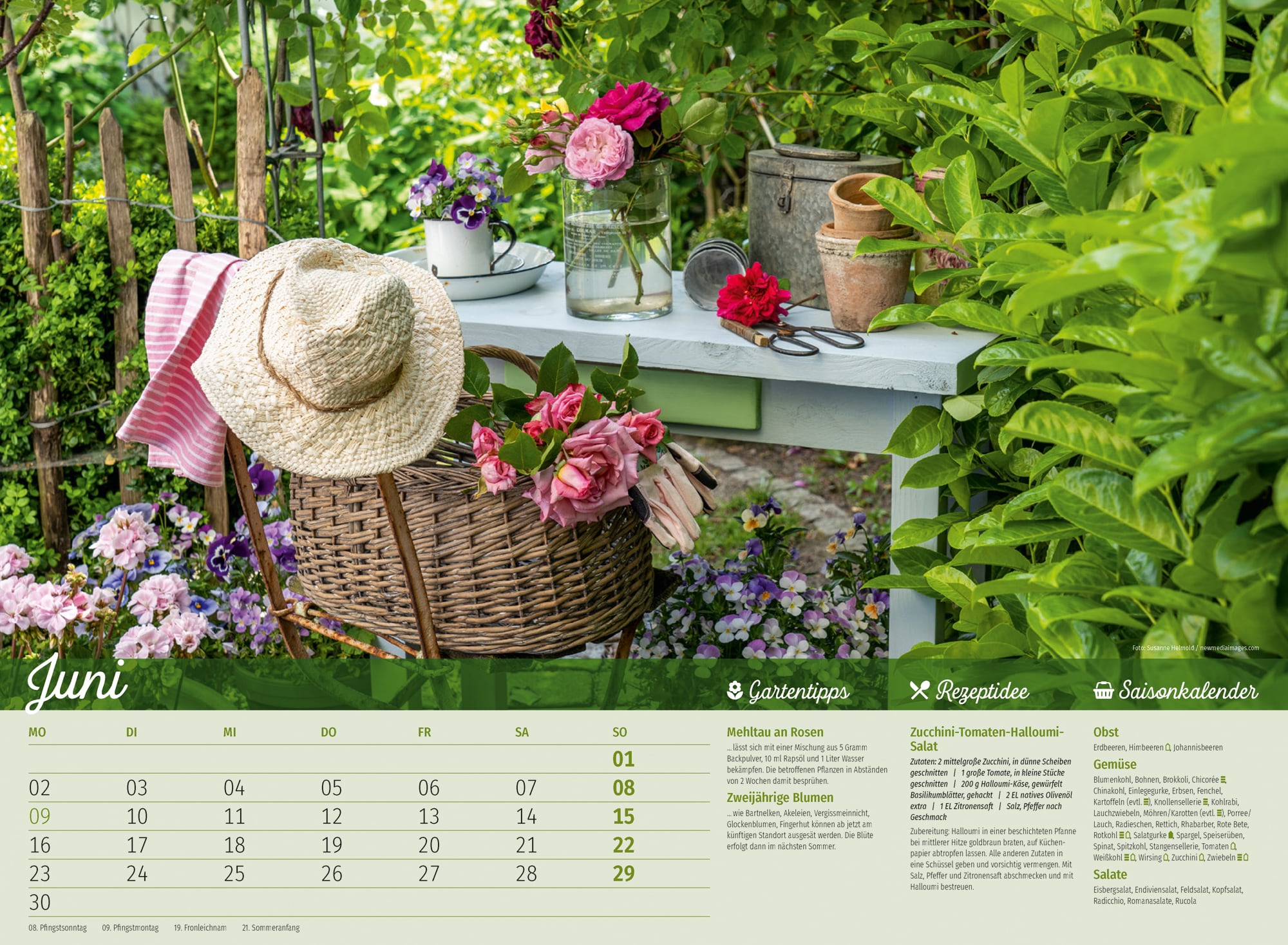 Ackermann Calendar Countryside Living 2025 - Inside View 06