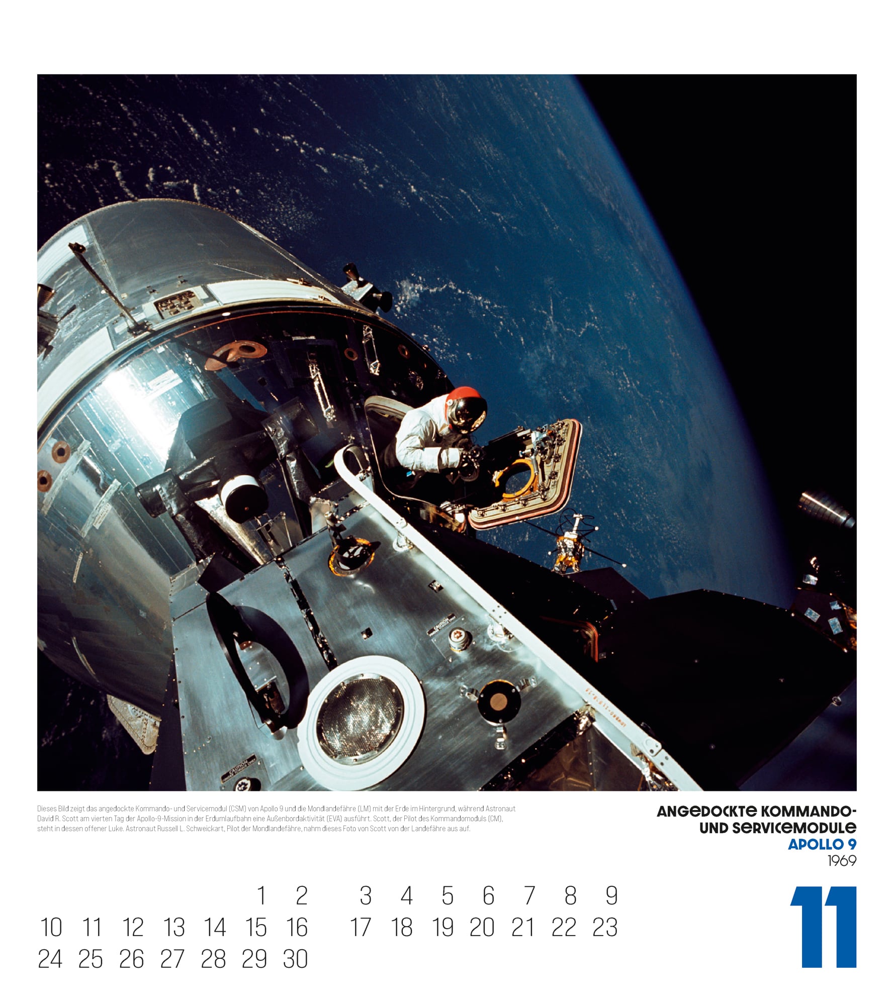 Ackermann Calendar The Apollo Archives 2025 - Inside View 11