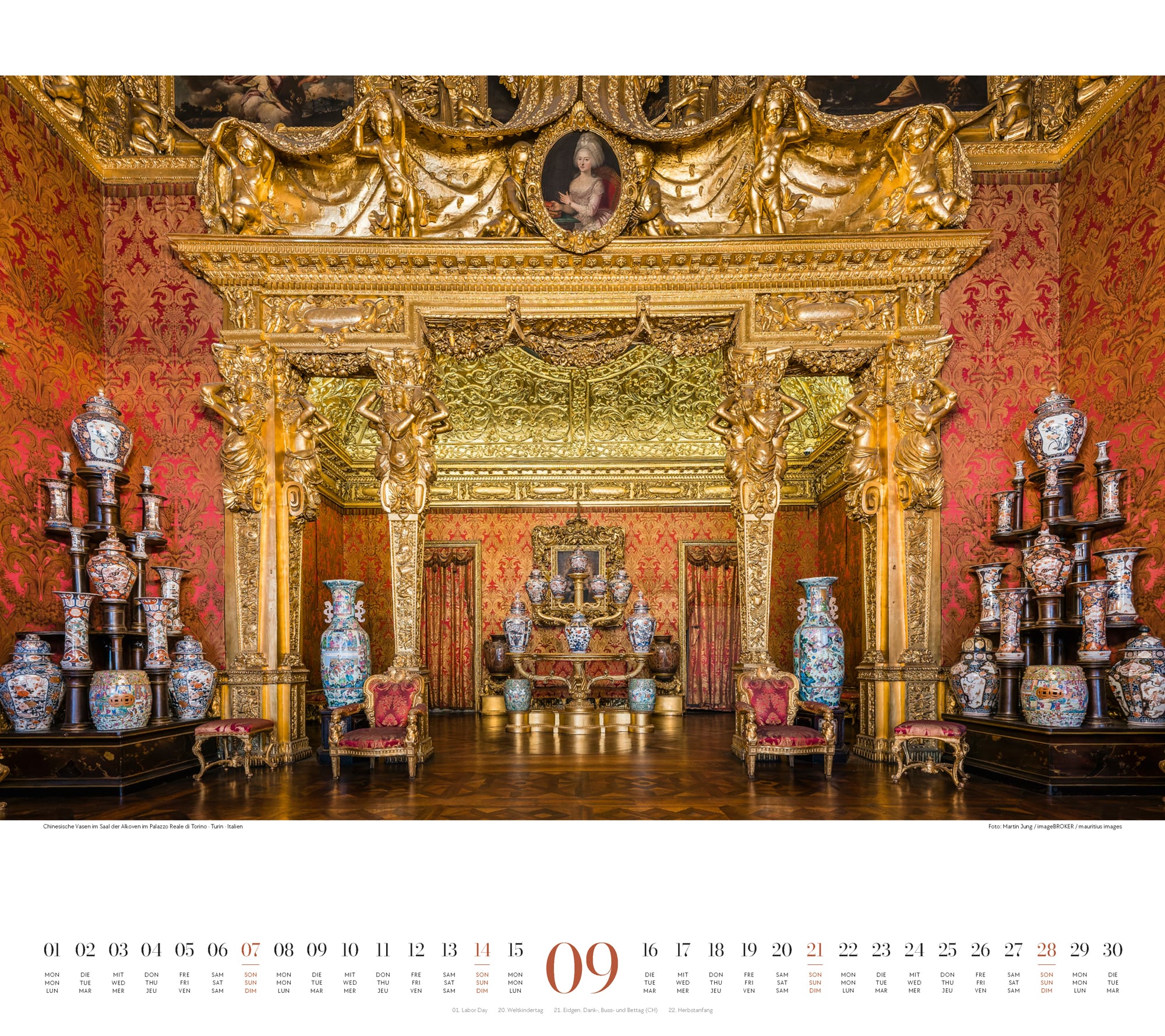 Ackermann Calendar Royal Palaces 2025 - Inside View 09