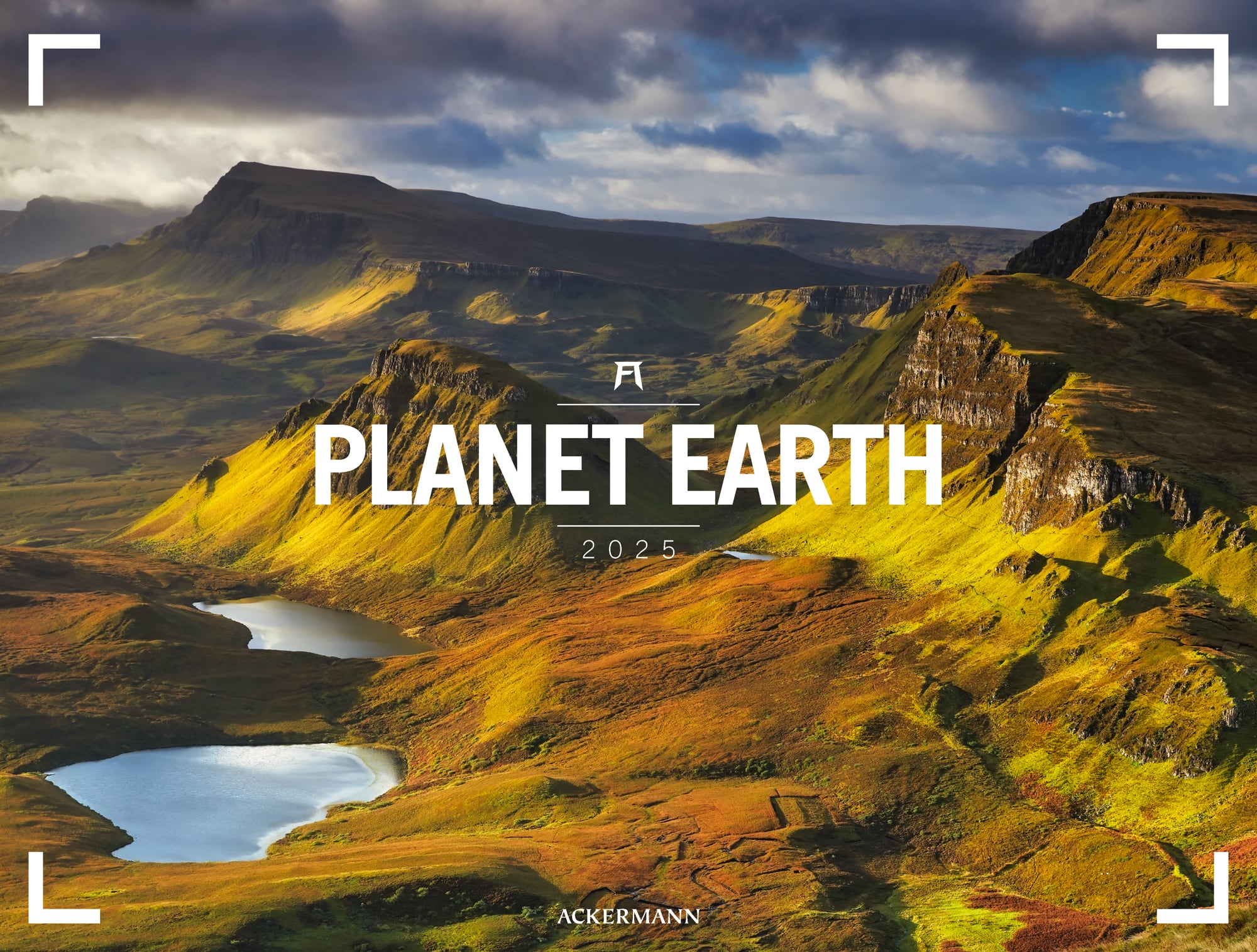 Ackermann Kalender Planet Earth - Gallery 2025 - Titelblatt
