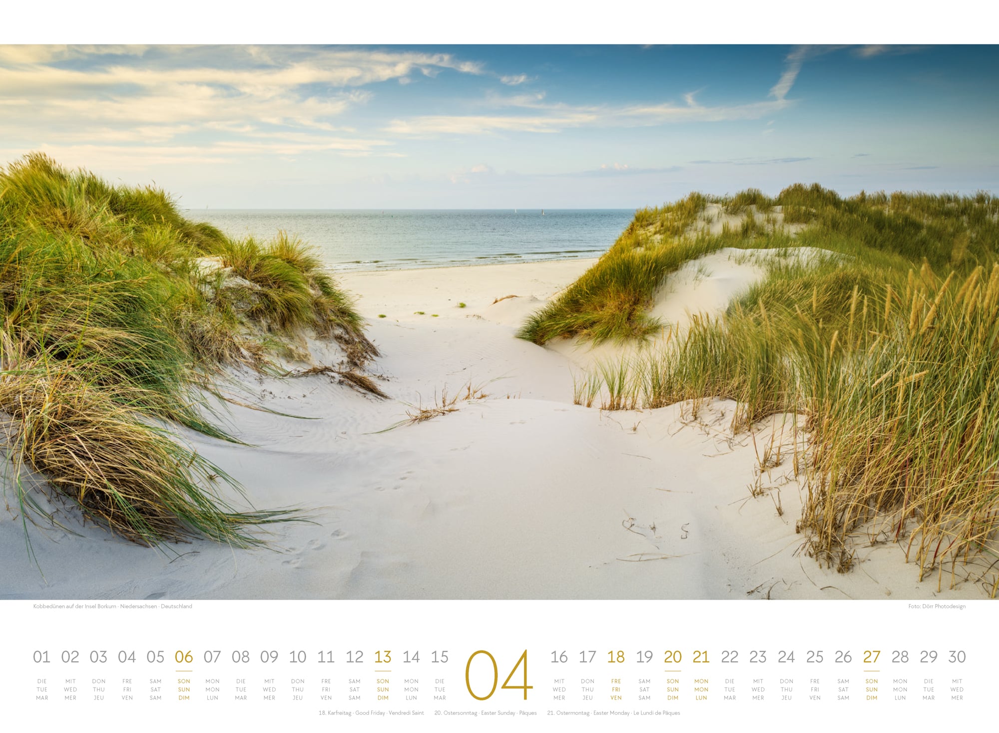 Ackermann Calendar Days at the Seaside 2025 - Inside View 04