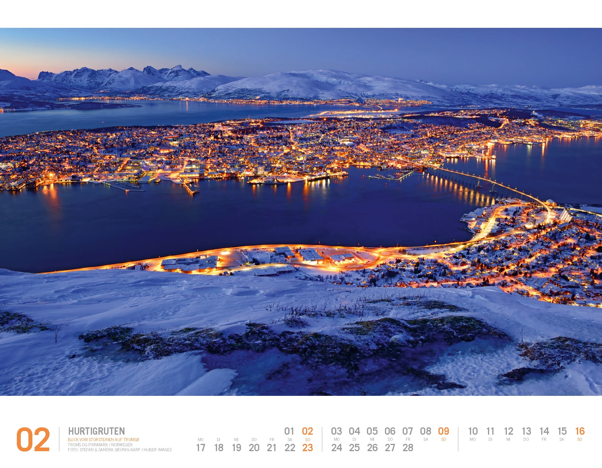 Ackermann Calendar Hurtigruten 2025 - Inside View 02