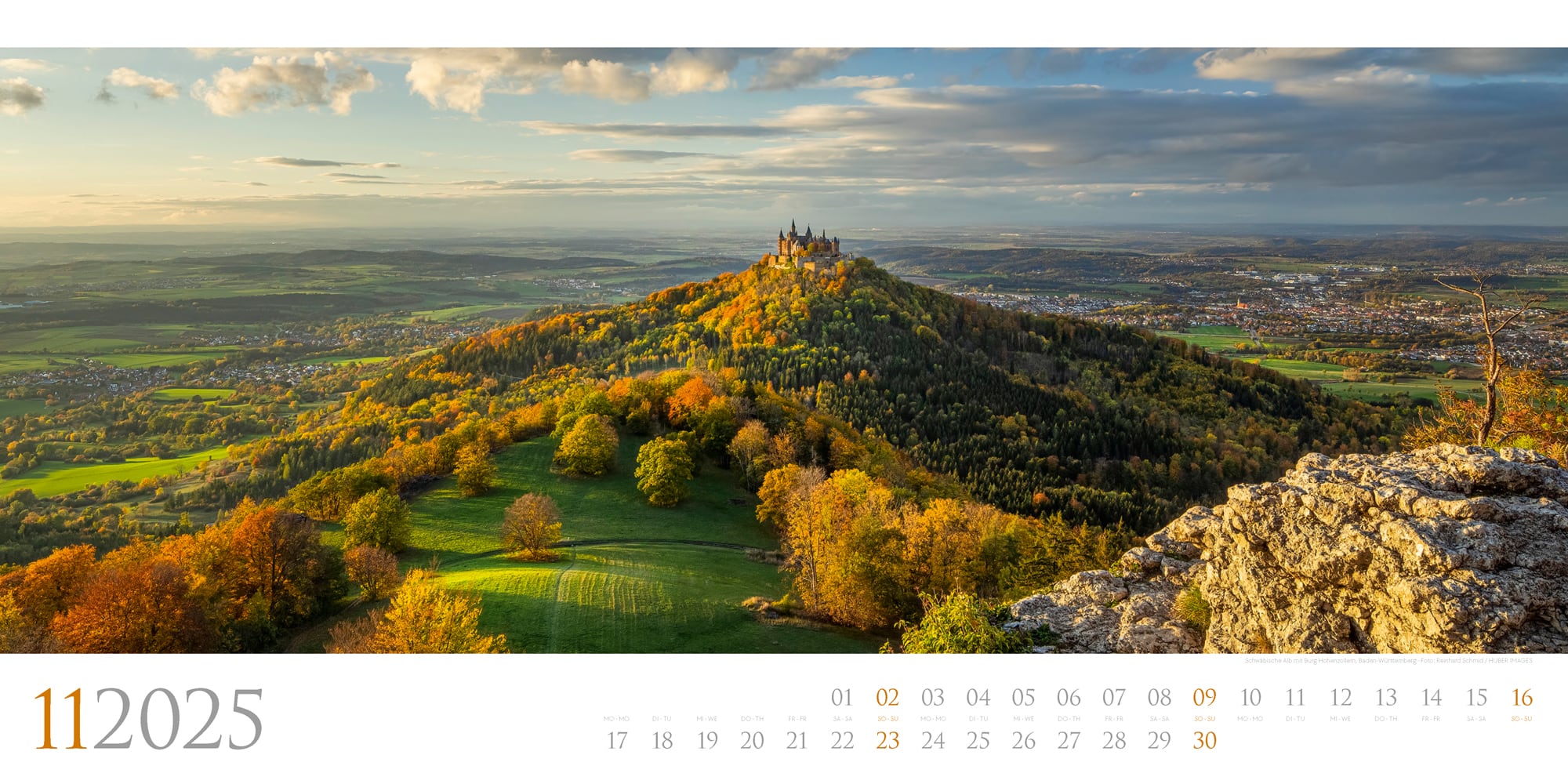 Ackermann Calendar Germany - Panorama 2025 - Inside View 11