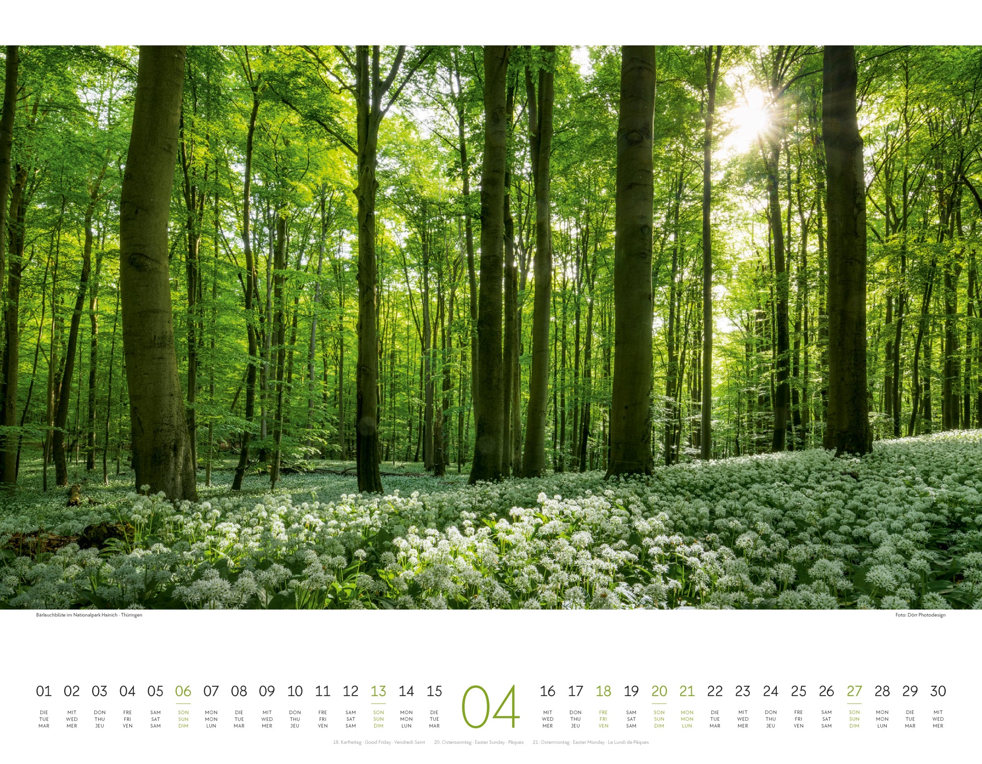 Ackermann Calendar Germany - Wonderful Landscapes 2025 - Inside View 04