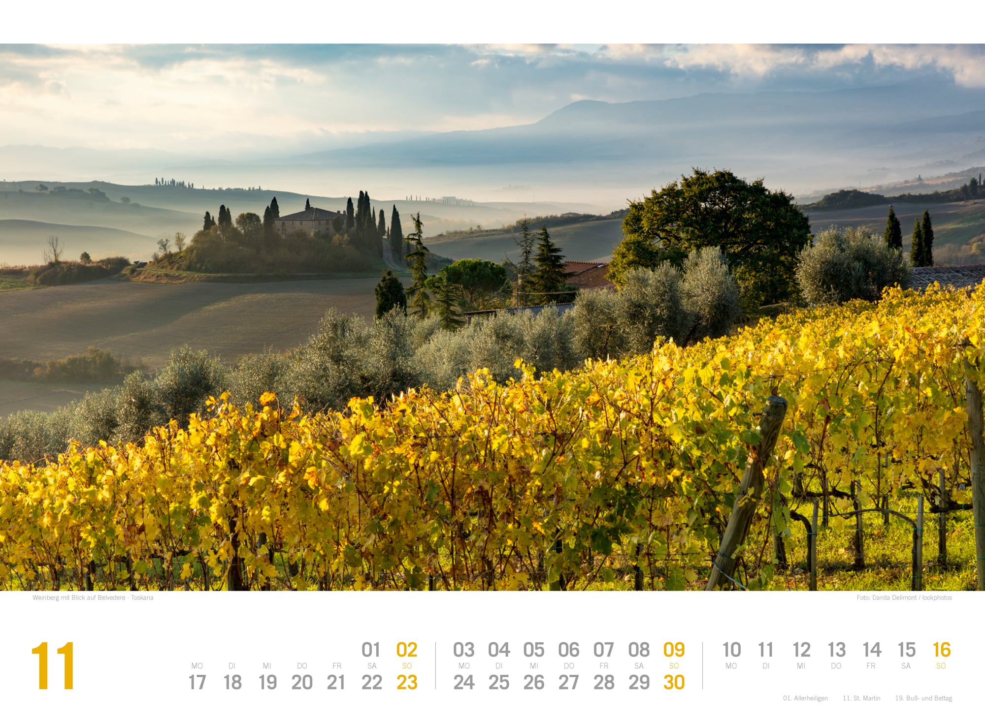 Ackermann Calendar Italy 2025 - Inside View 11