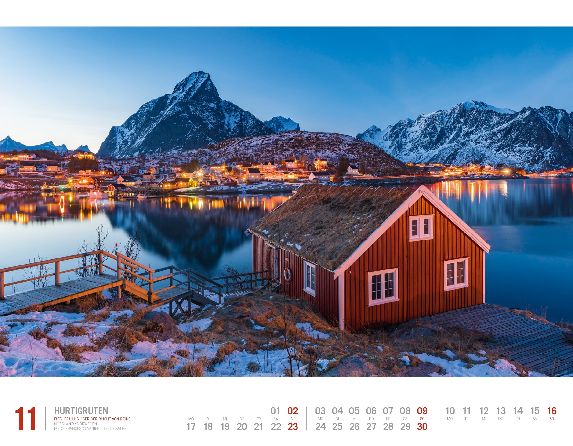 Ackermann Calendar Hurtigruten 2025 - Inside View 11