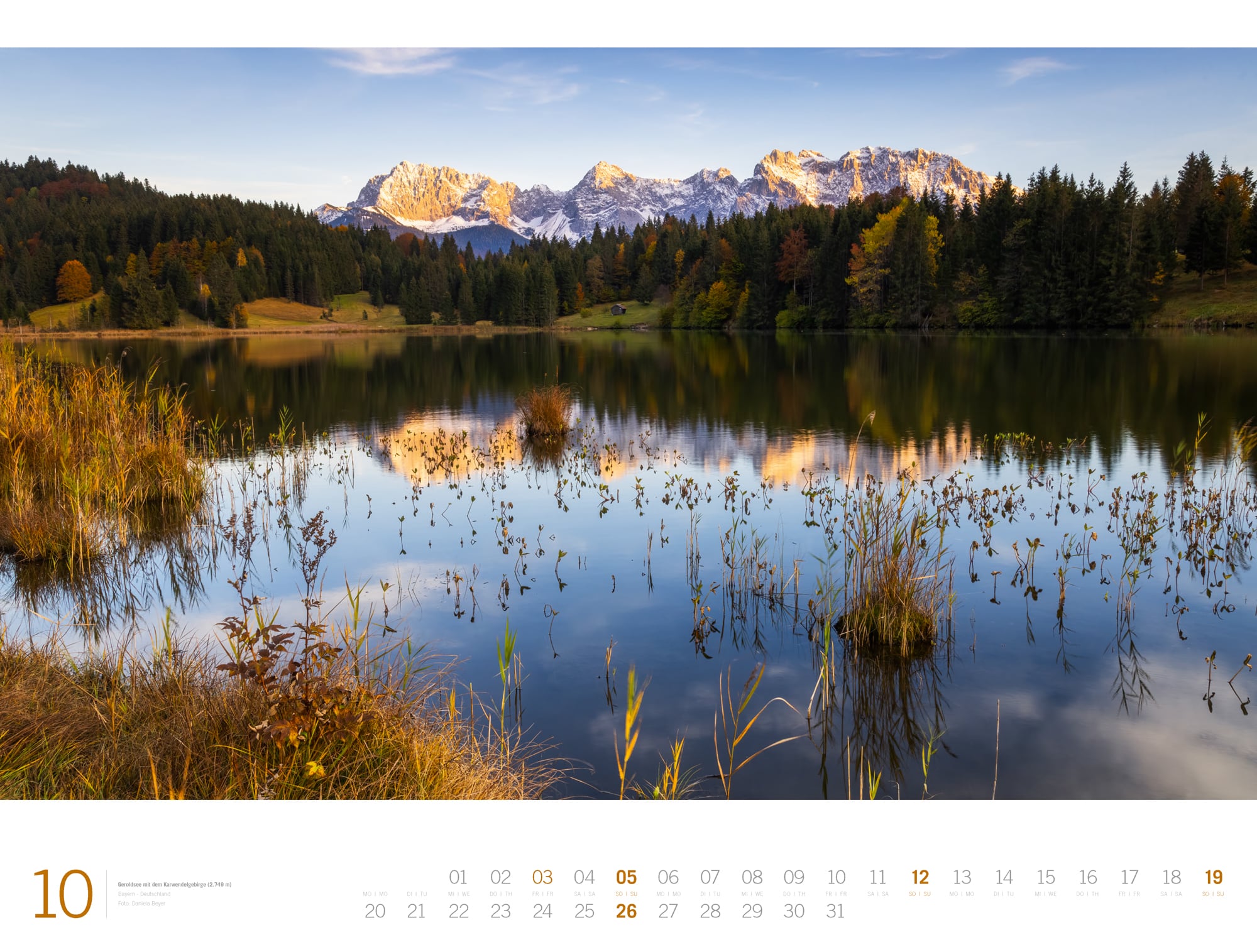 Ackermann Calendar Alps - Gallery 2025 - Inside View 10