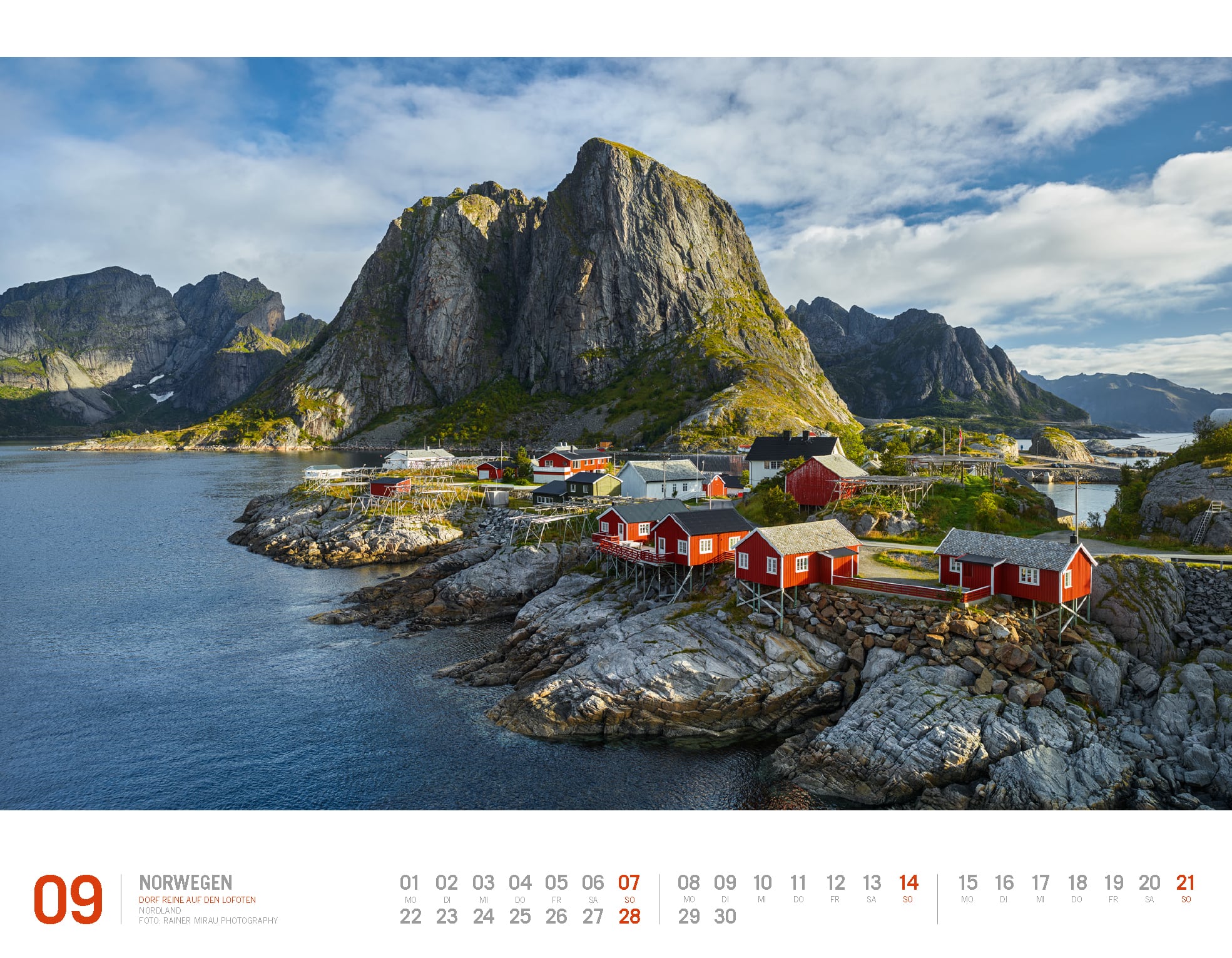 Ackermann Kalender Norwegen 2025 - Innenansicht 09