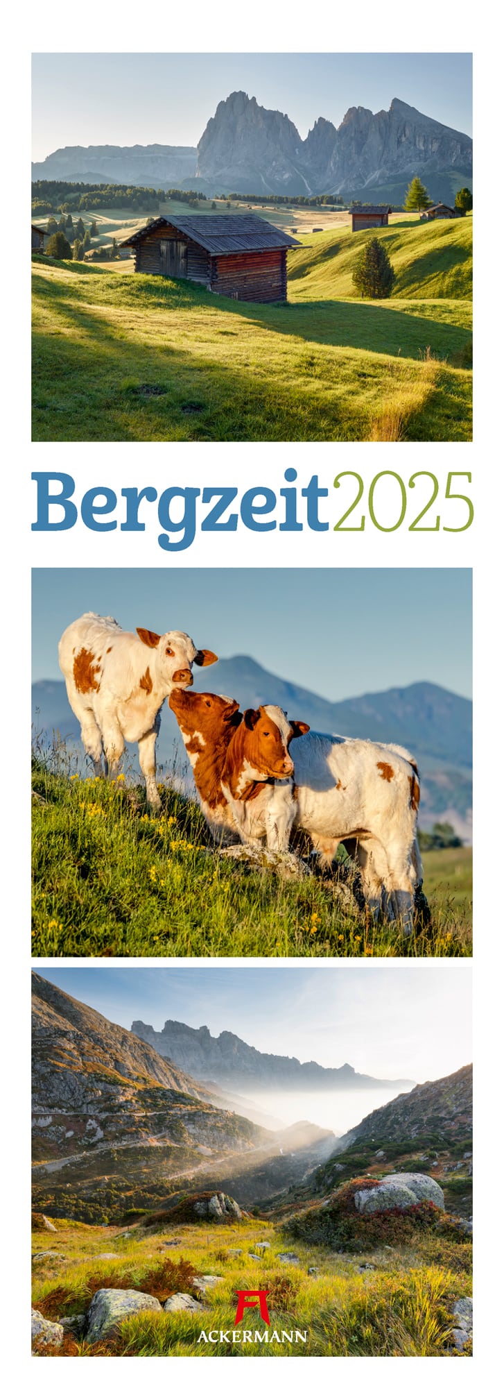 Ackermann Kalender Bergzeit 2025 - Titelblatt