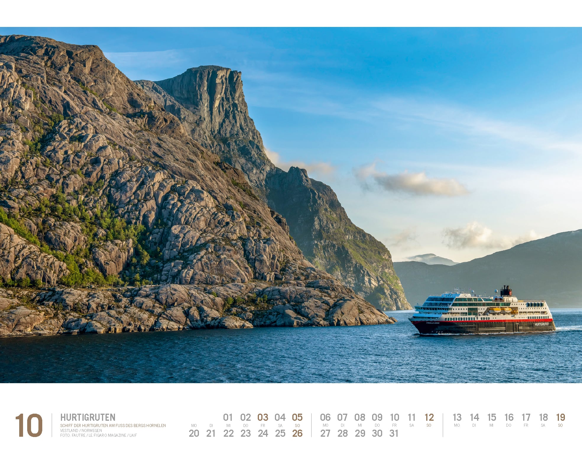 Ackermann Calendar Hurtigruten 2025 - Inside View 10