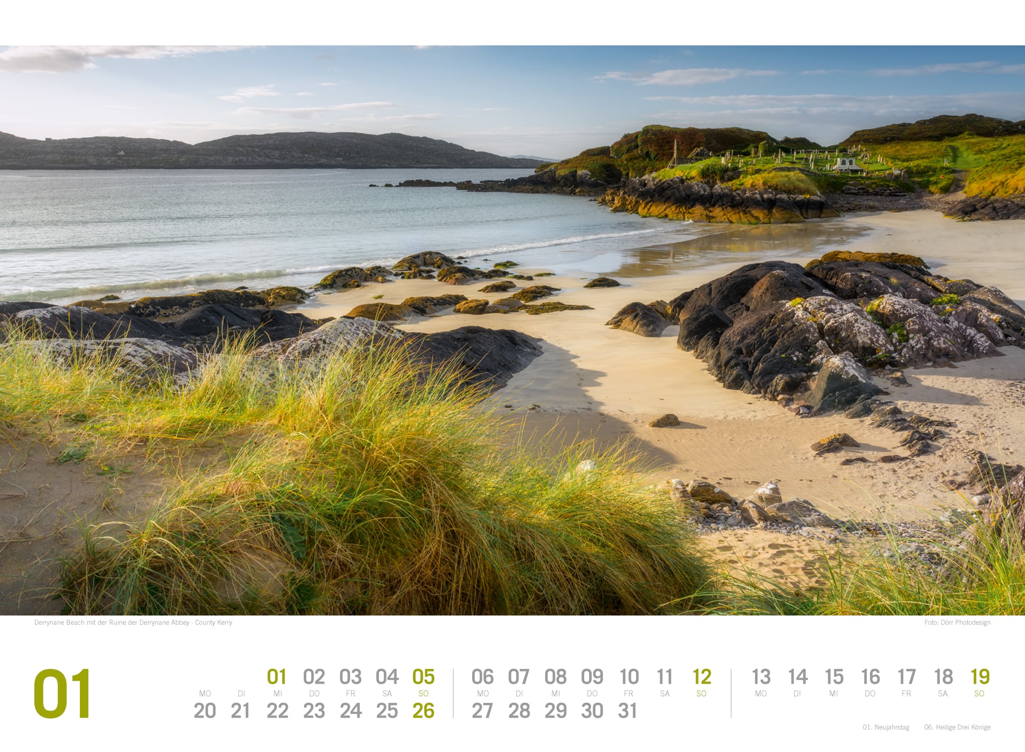 Ackermann Kalender Irland ReiseLust 2025 - Innenansicht 01