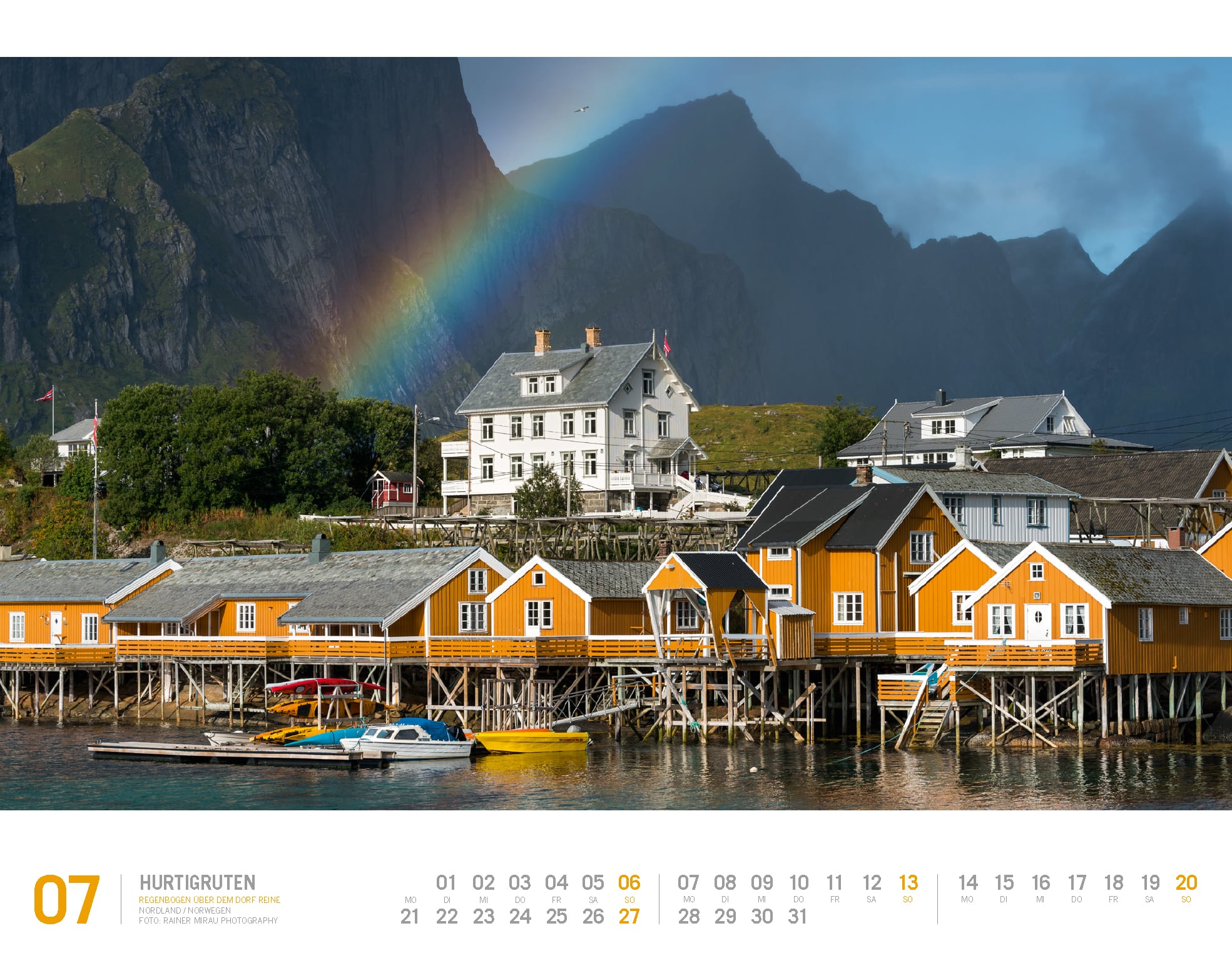 Ackermann Calendar Hurtigruten 2025 - Inside View 07
