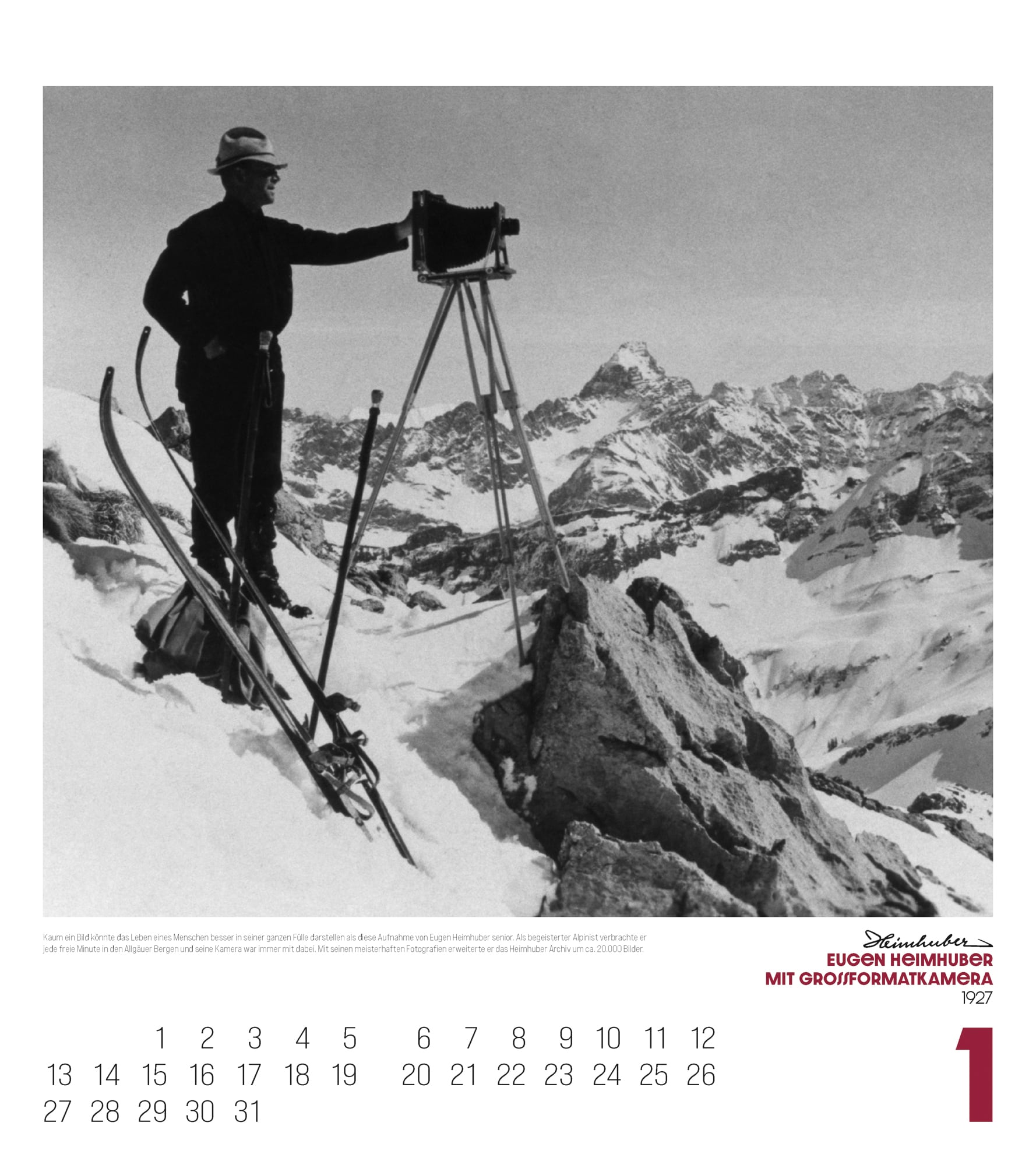 Ackermann Kalender Alpengeschichten 2025 - Innenansicht 01
