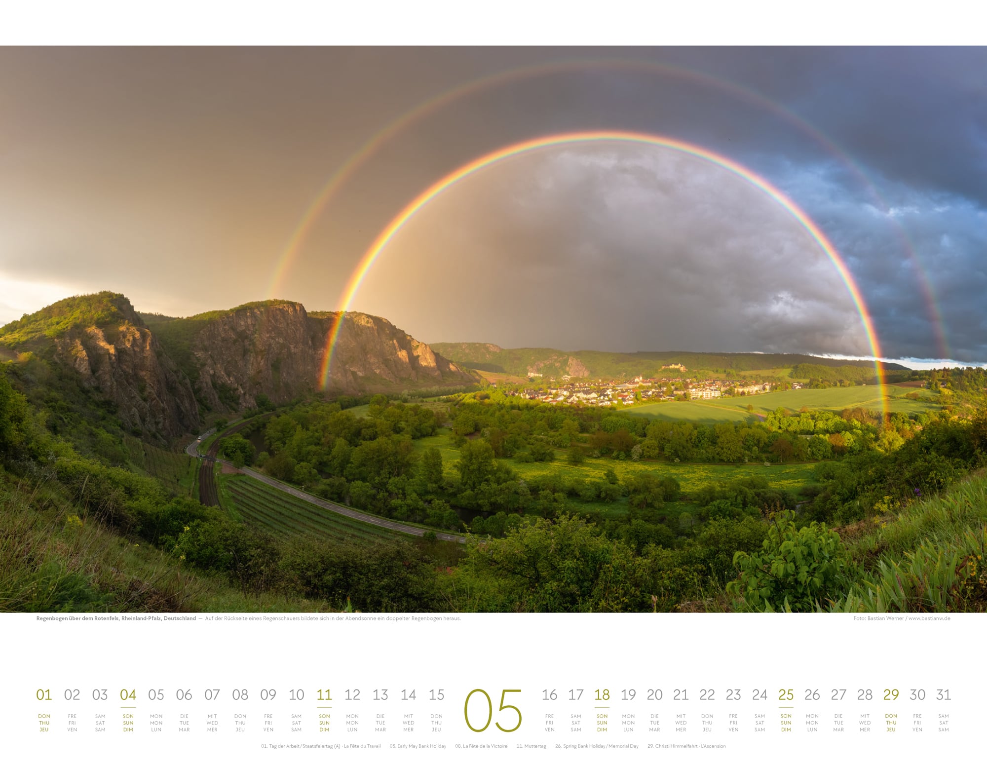Ackermann Calendar Forces of Nature 2025 - Inside View 05