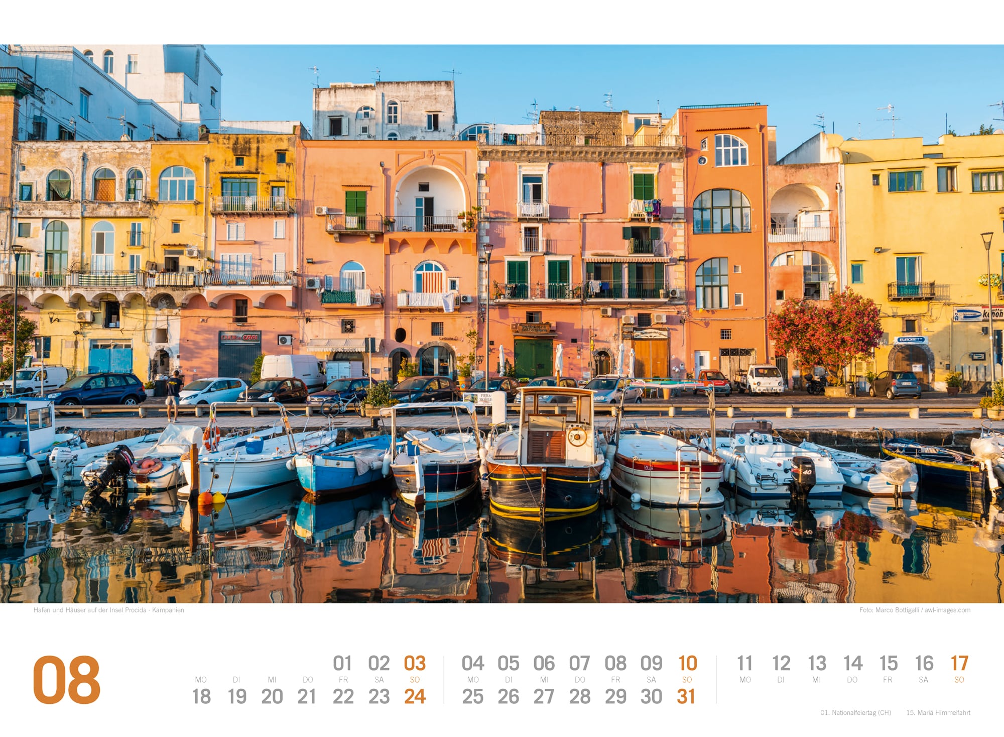 Ackermann Kalender Italien ReiseLust 2025 - Innenansicht 08
