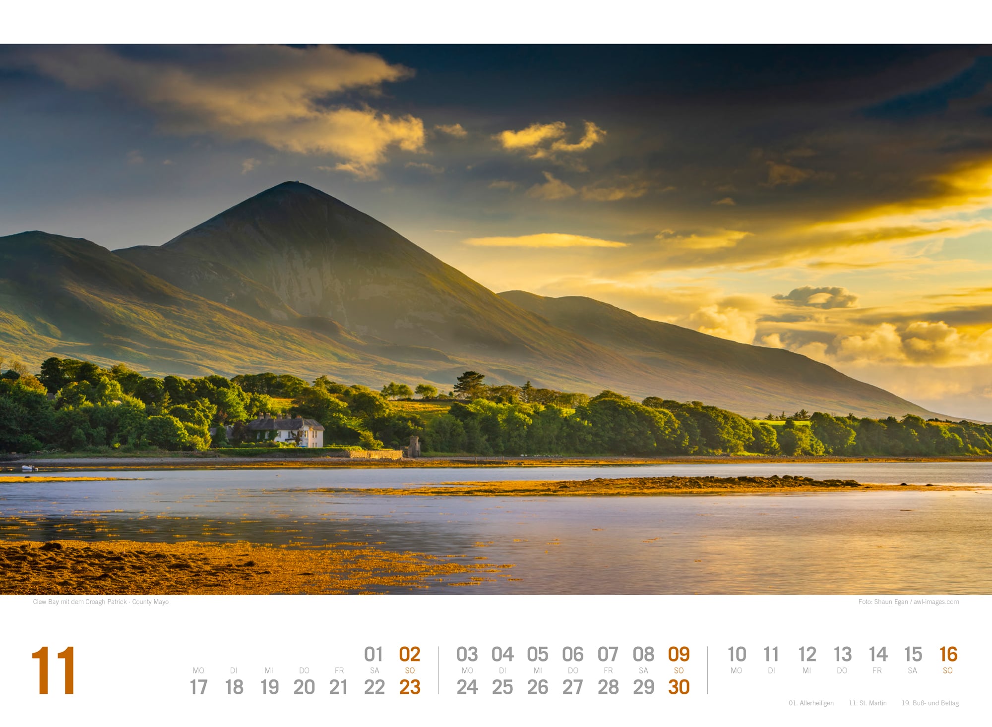 Ackermann Kalender Irland ReiseLust 2025 - Innenansicht 11