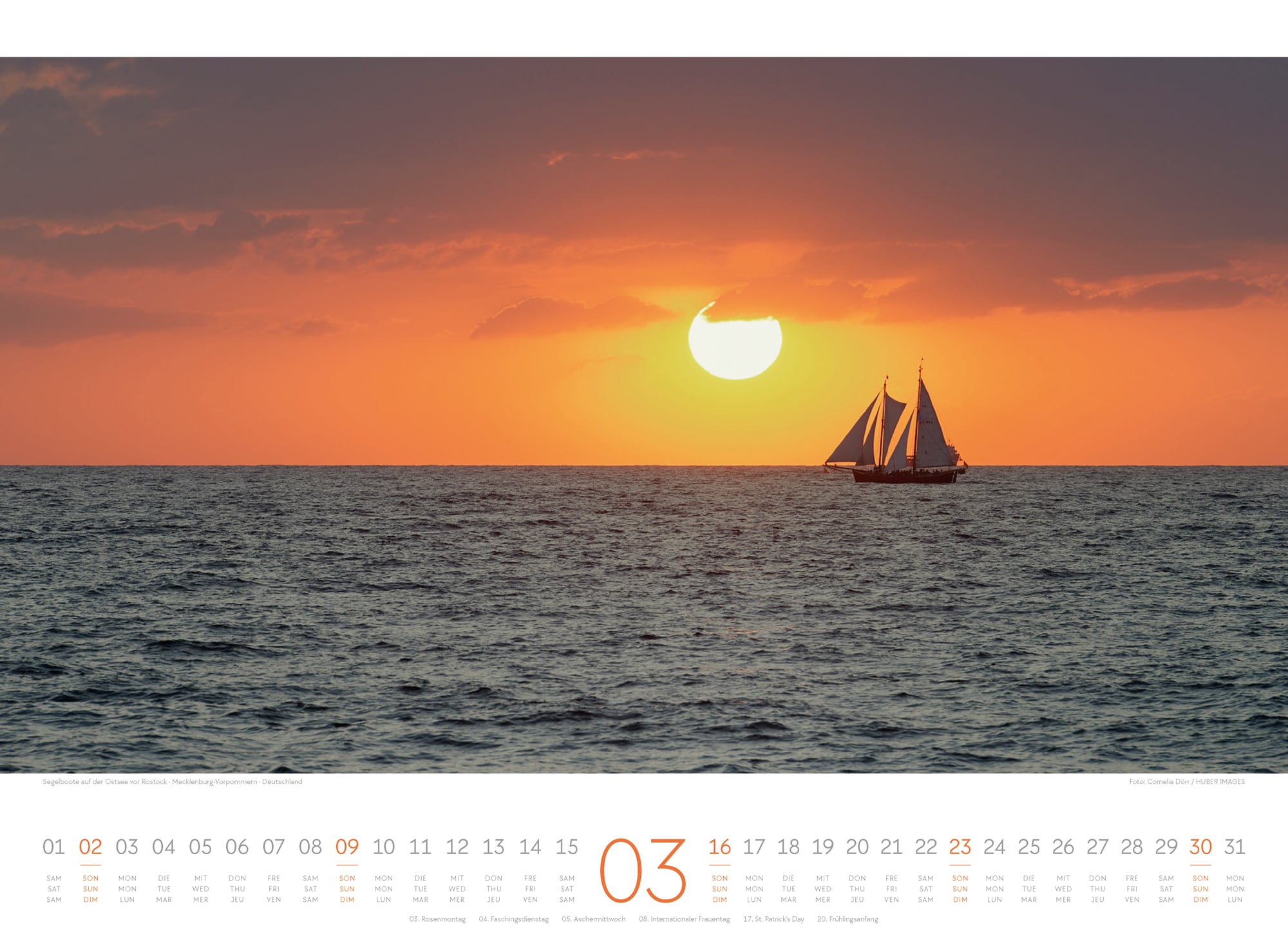 Ackermann Calendar Days at the Seaside 2025 - Inside View 03