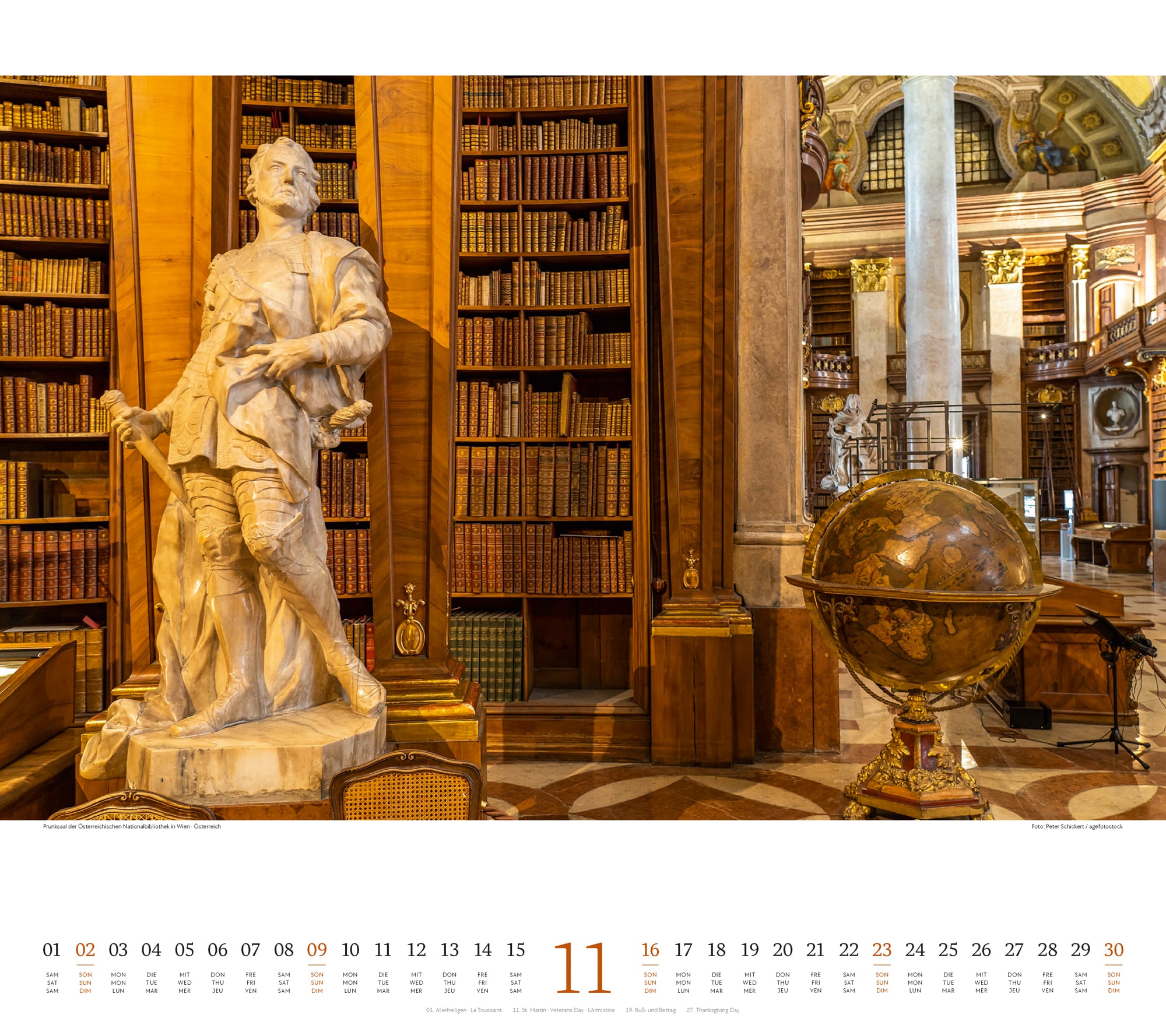 Ackermann Kalender Welt der Bücher 2025 - Innenansicht 11