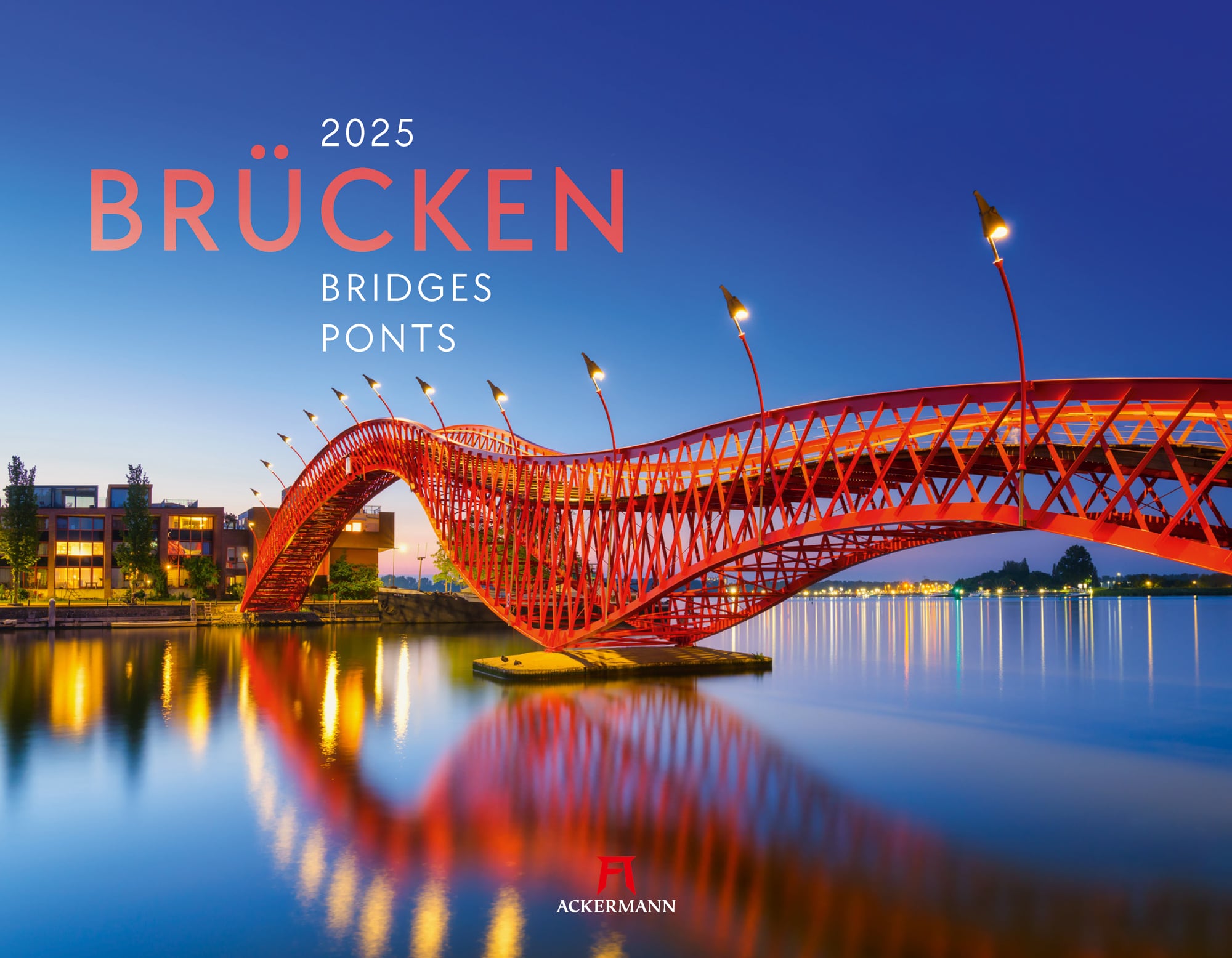 Ackermann Kalender Brücken 2025 - Titelblatt