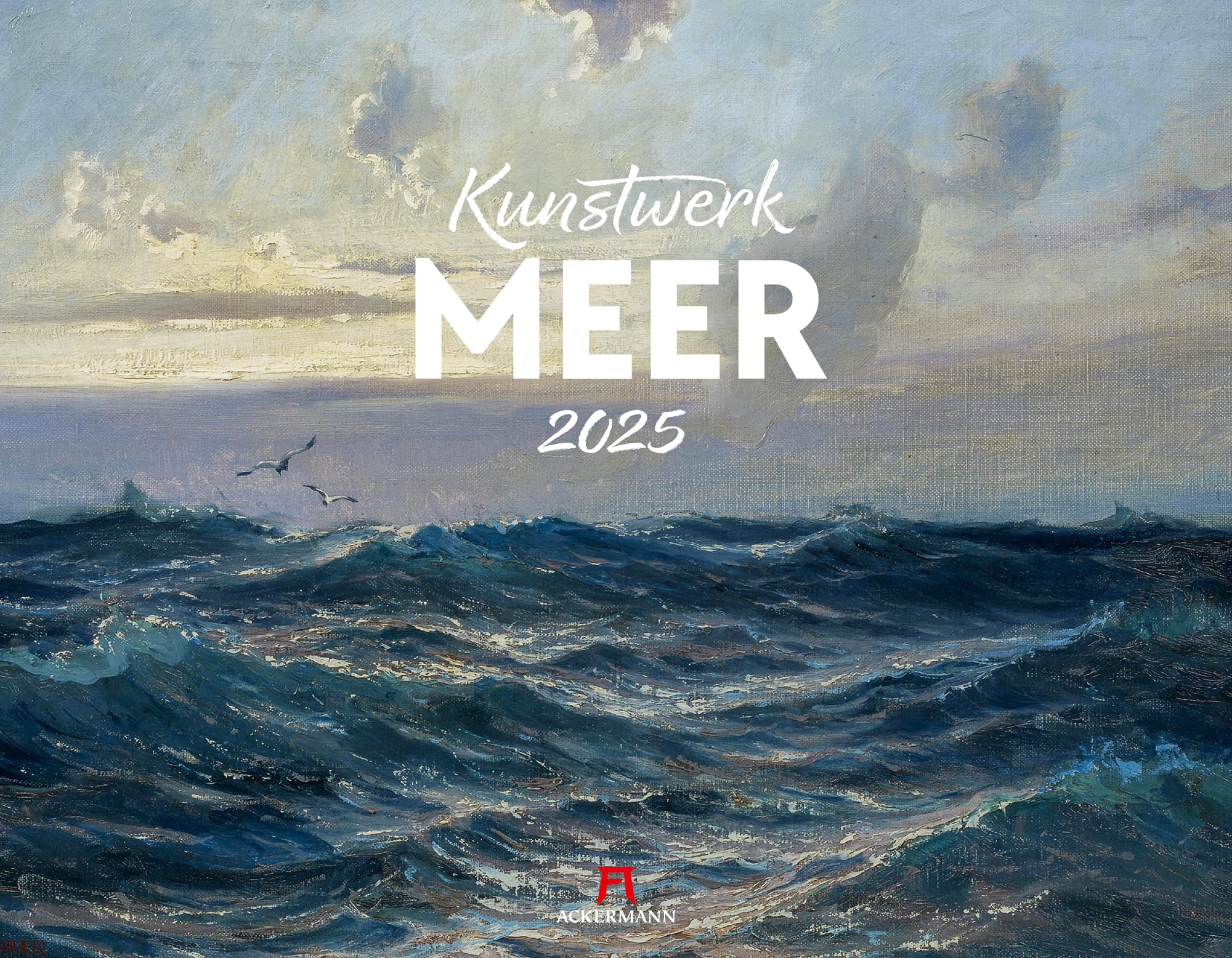 Ackermann Calendar Artwork Sea 2025 - Cover Page