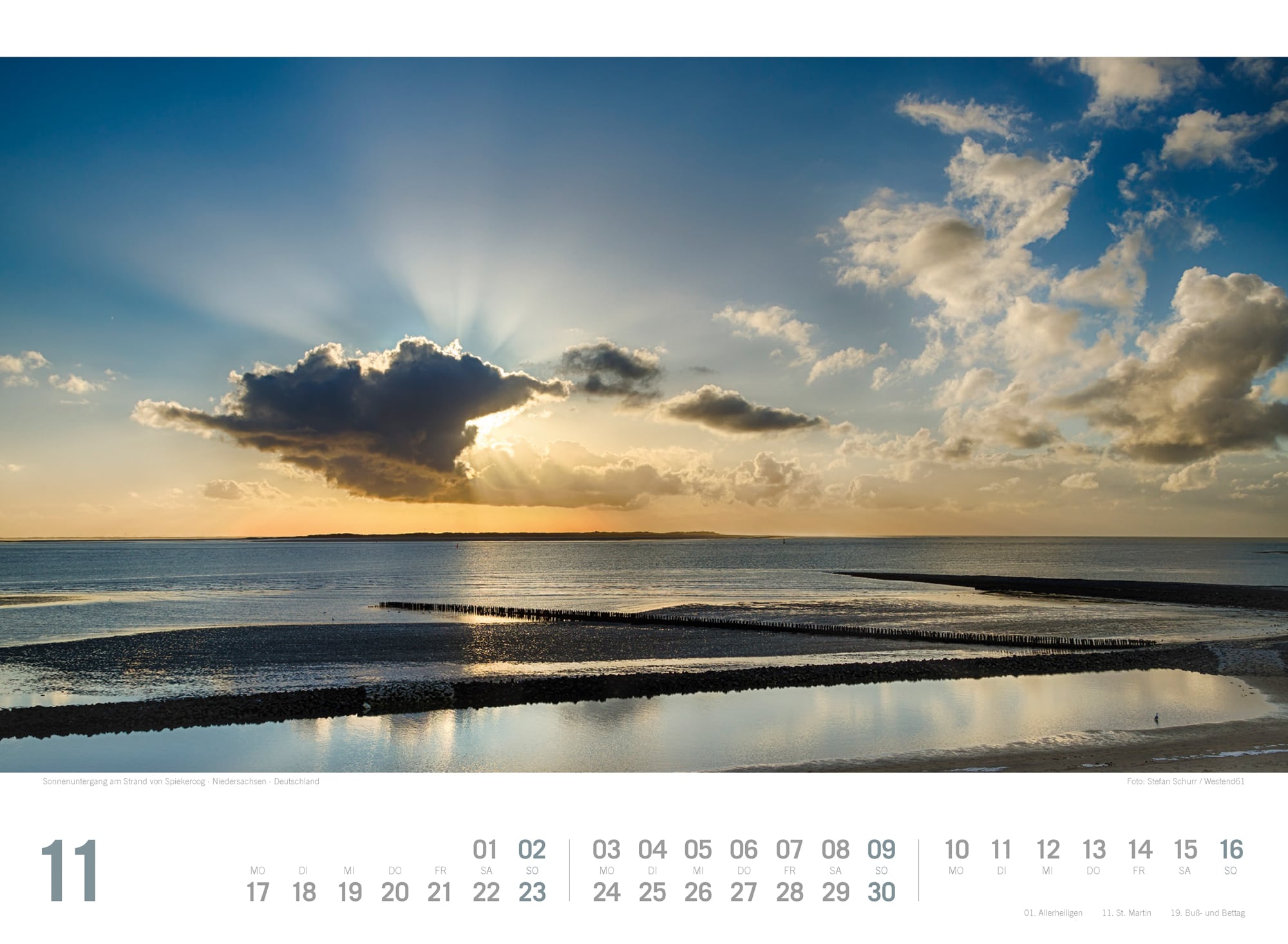 Ackermann Calendar North Sea 2025 - Inside View 11