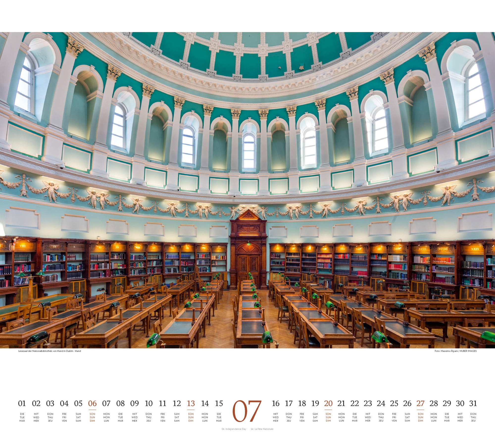 Ackermann Calendar World of Books 2025 - Inside View 07