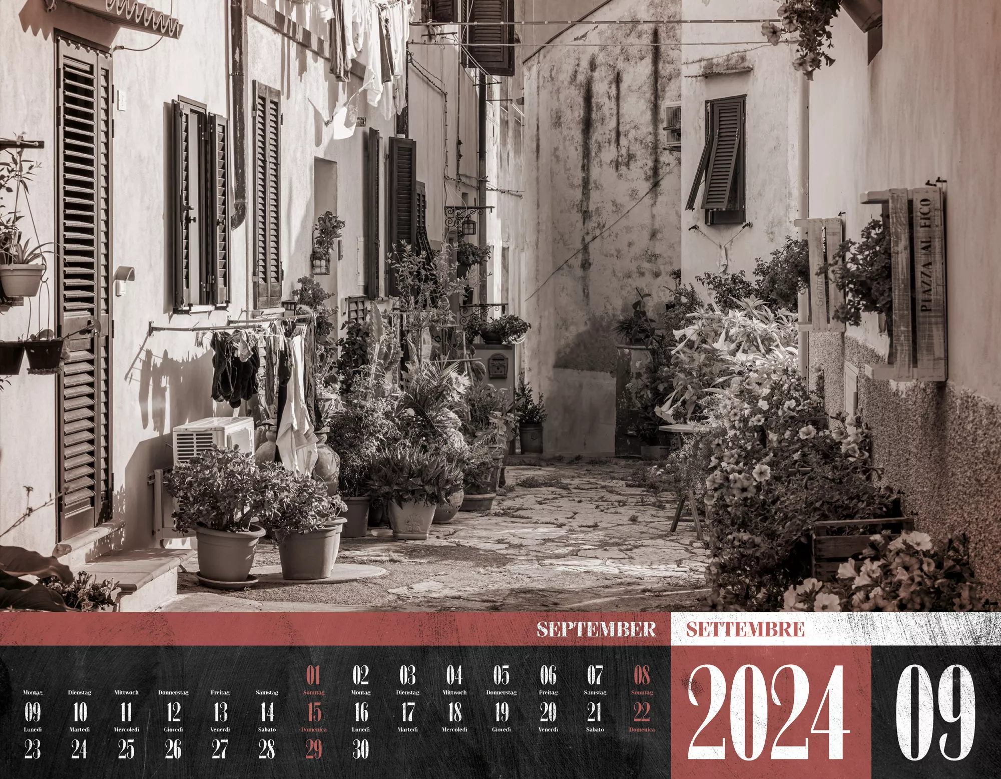 Ackermann Kalender La Dolce Vita 2024 - Innenansicht 09