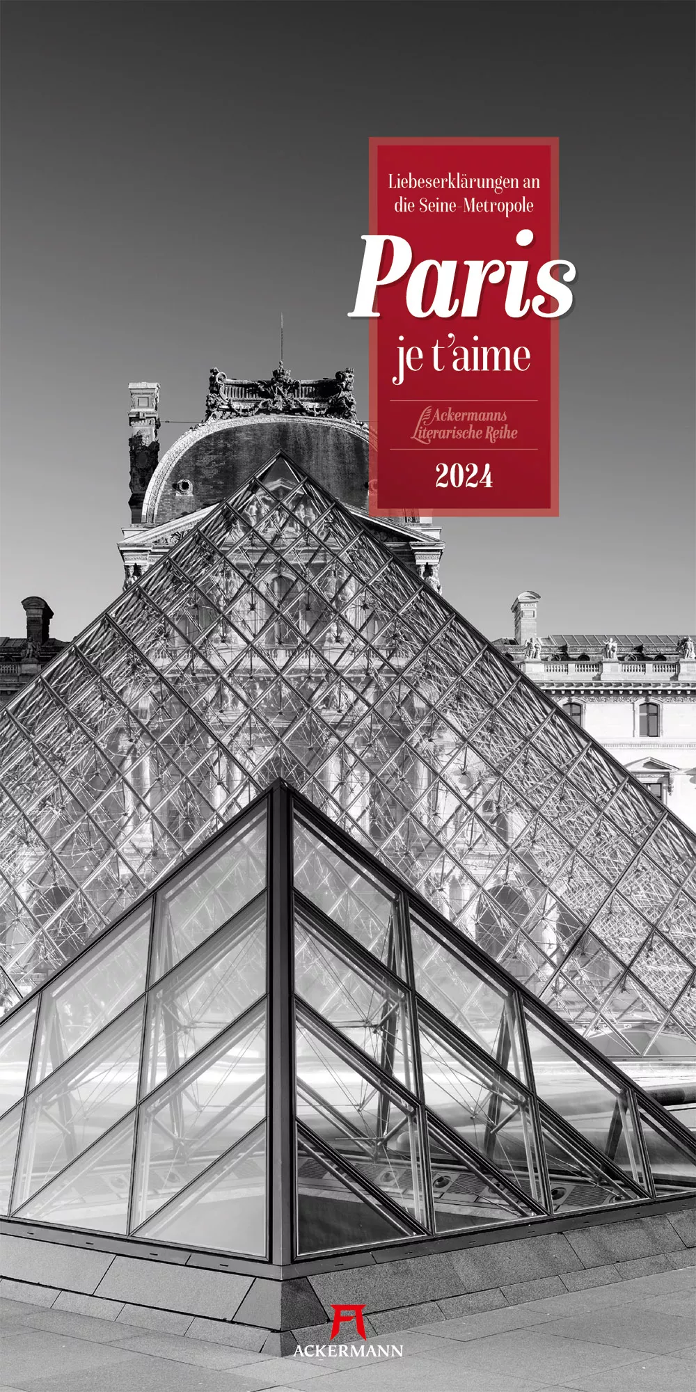 Ackermann Kalender Paris, je t’aime 2024 - Titelblatt