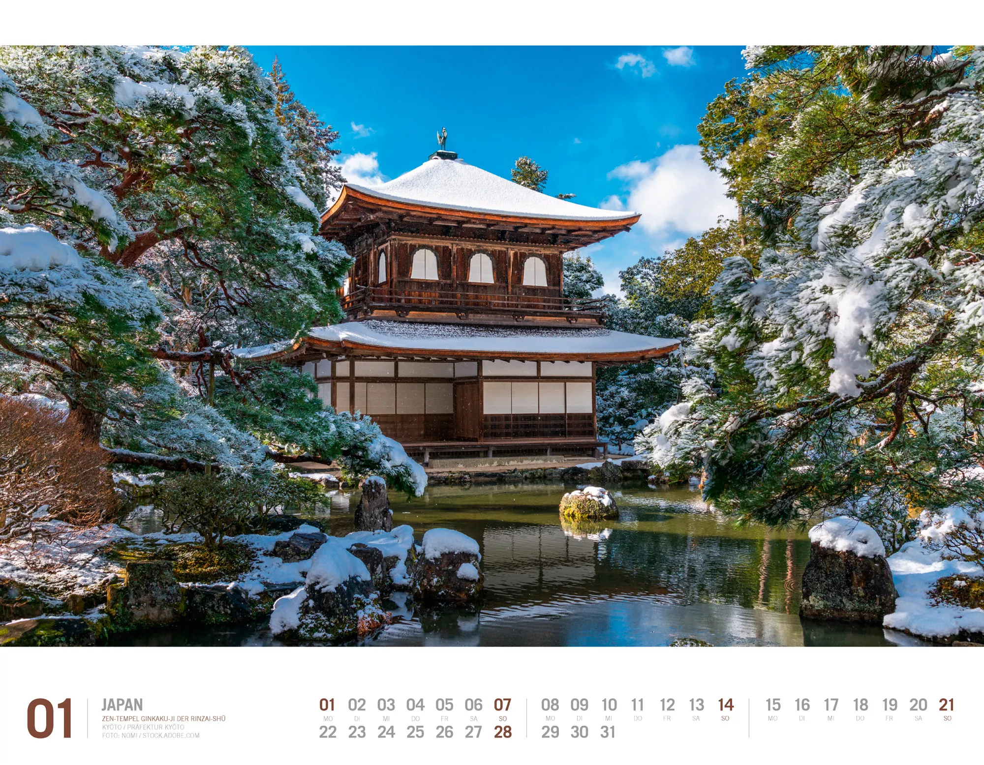 Ackermann Kalender Japan 2024 - Innenansicht 01