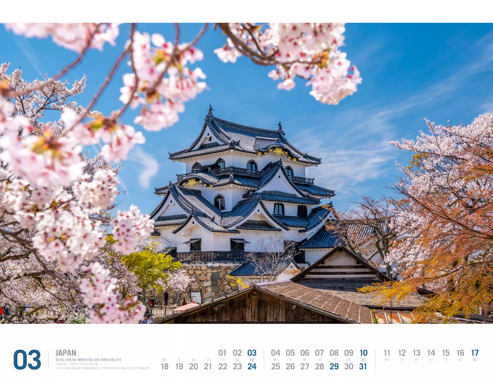 Ackermann Kalender Japan 2024 - Innenansicht 03