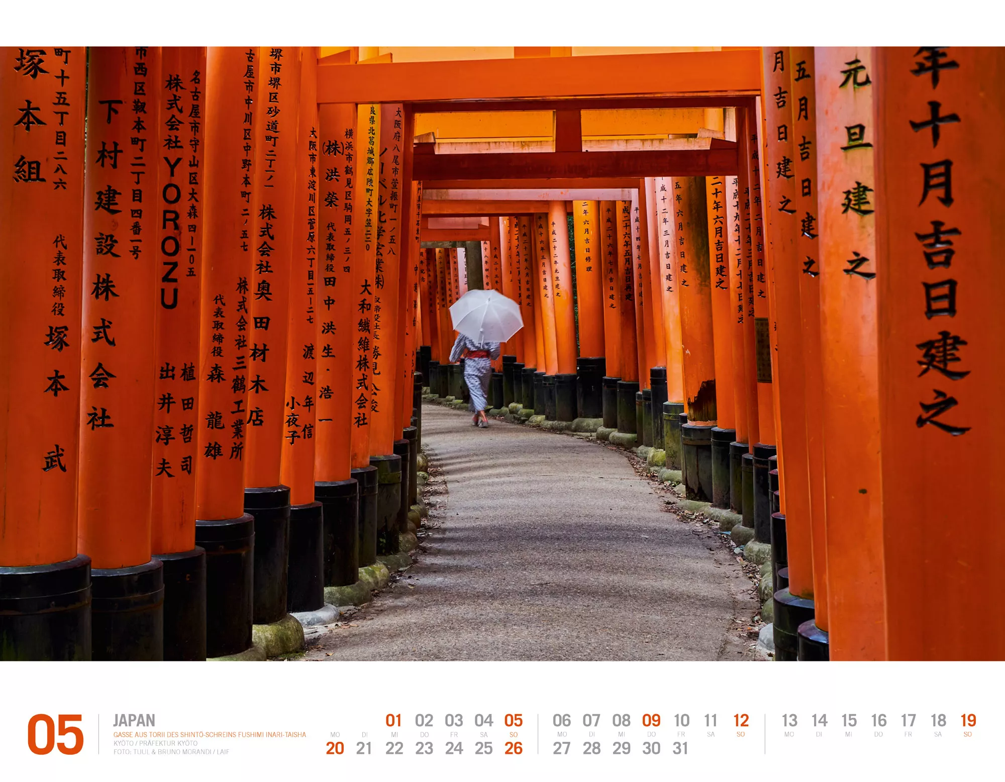 Ackermann Kalender Japan 2024 - Innenansicht 05