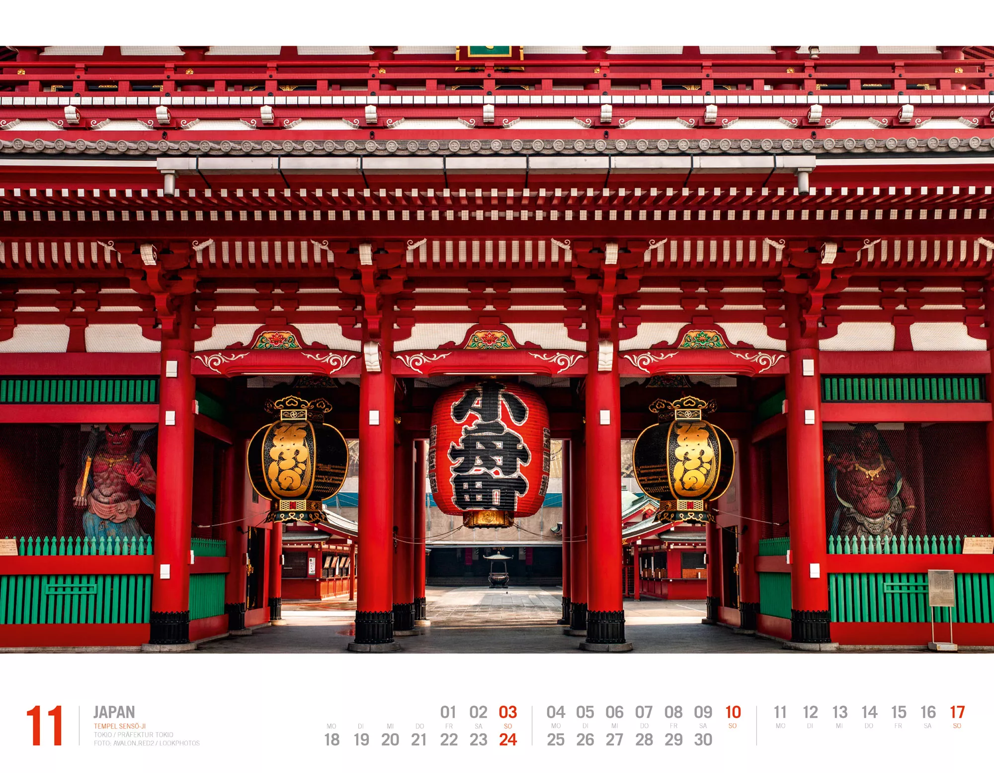 Ackermann Kalender Japan 2024 - Innenansicht 11