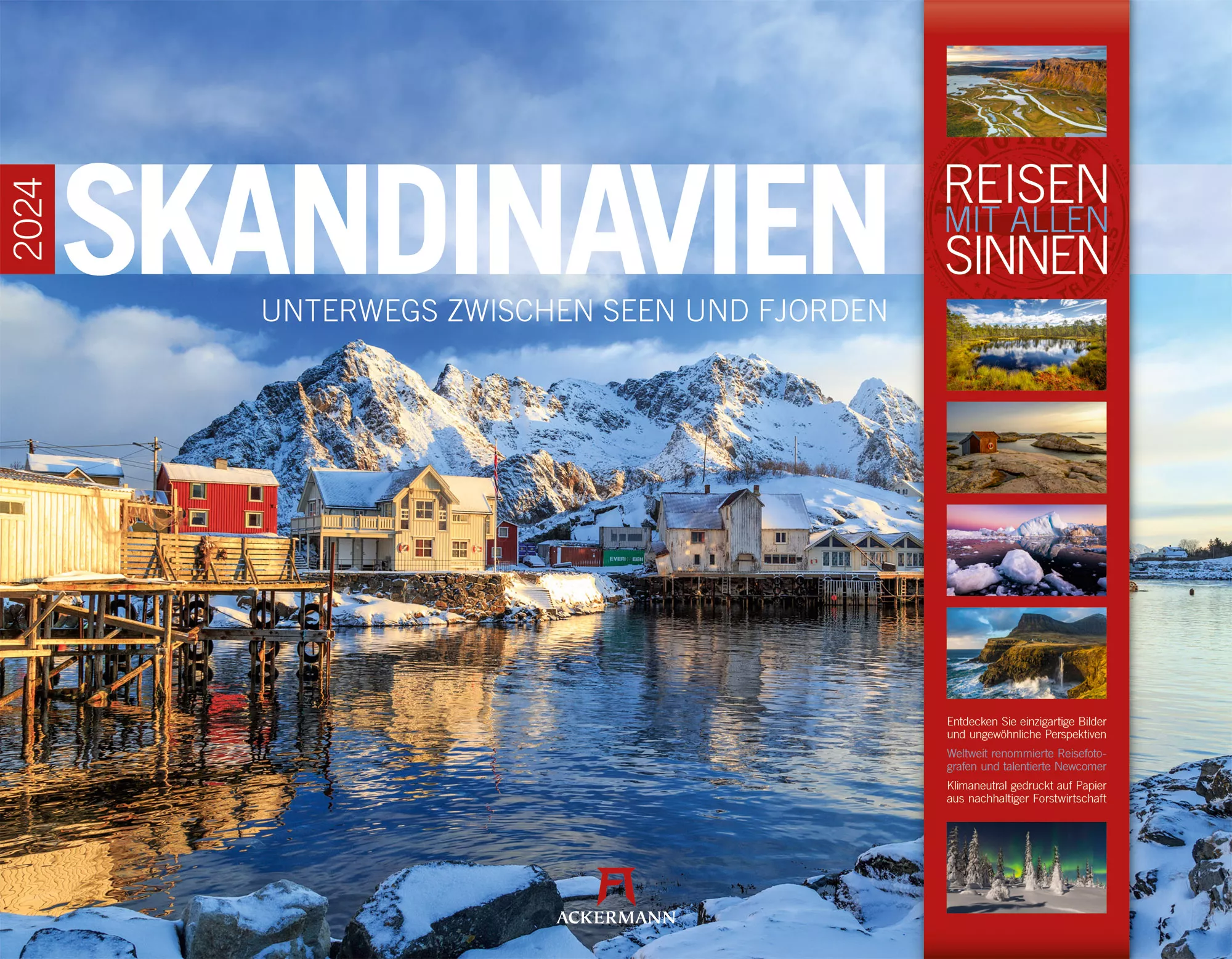 Ackermann Kalender Skandinavien 2024 - Titelblatt